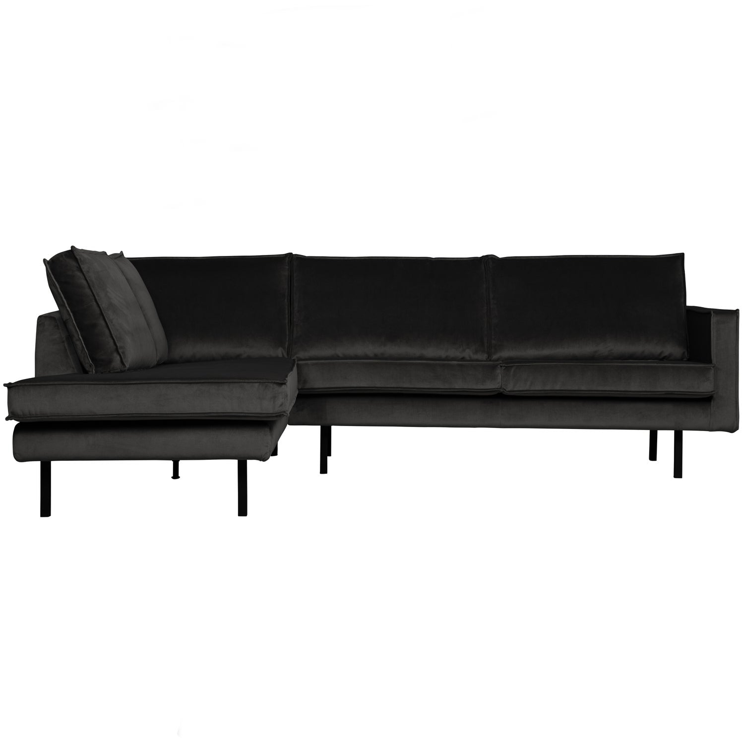 WOOOD canapea colt RODEO | 100% Pes | Antracit | 85x266x213 cm