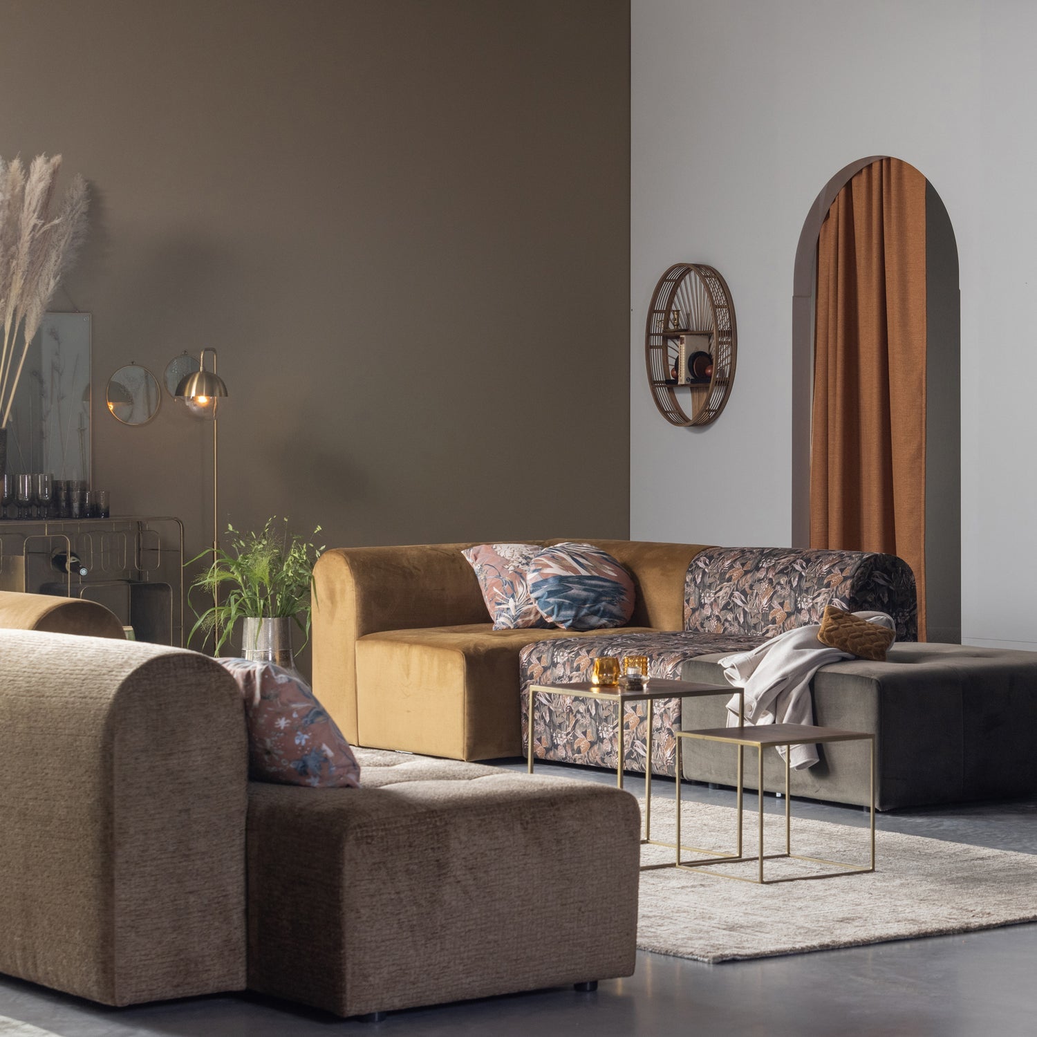 WOOOD consola COUNTER SIDEBOARD WOOD | Metal | Negru | 83x160x40 cm