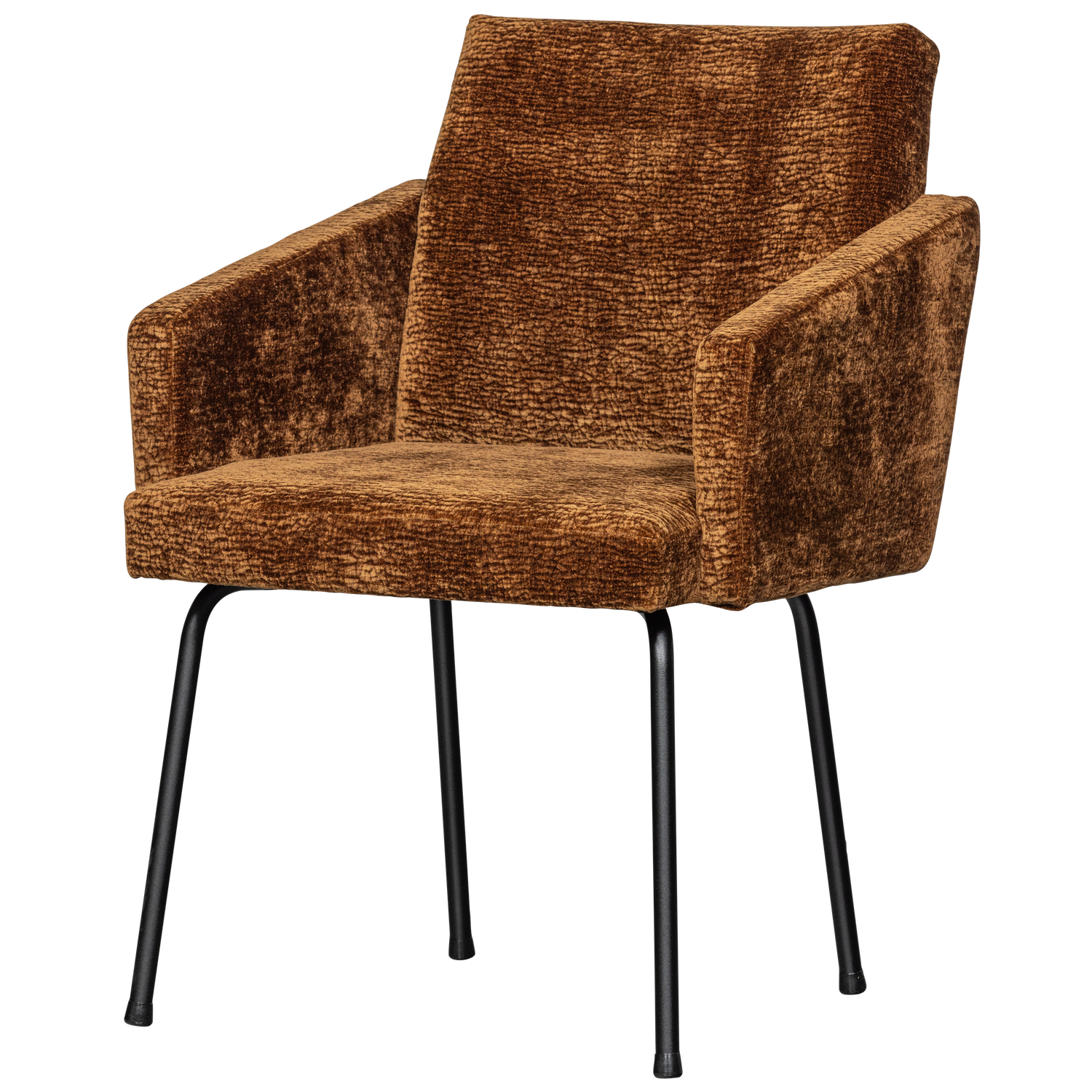 WOOOD scaun dining MOUNT | 100% Pes | Maro | 82x61x65 cm