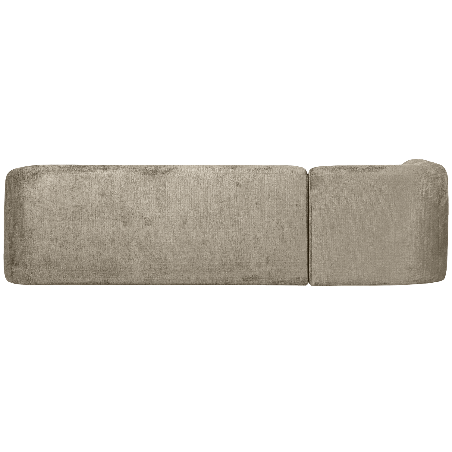 WOOOD canapea colt SLOPING | 100% Pes | Wheatfield | 77x274x225 cm