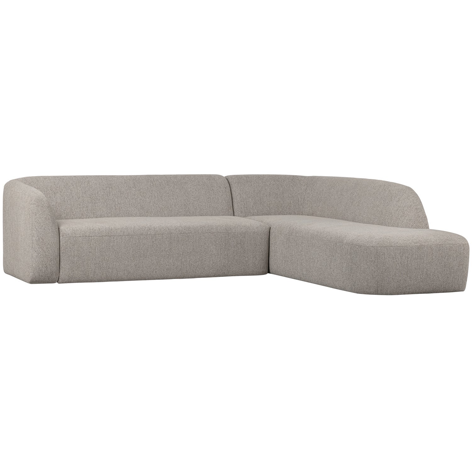 WOOOD canapea colt SLOPING | poliester | Alb | 77x274x225 cm