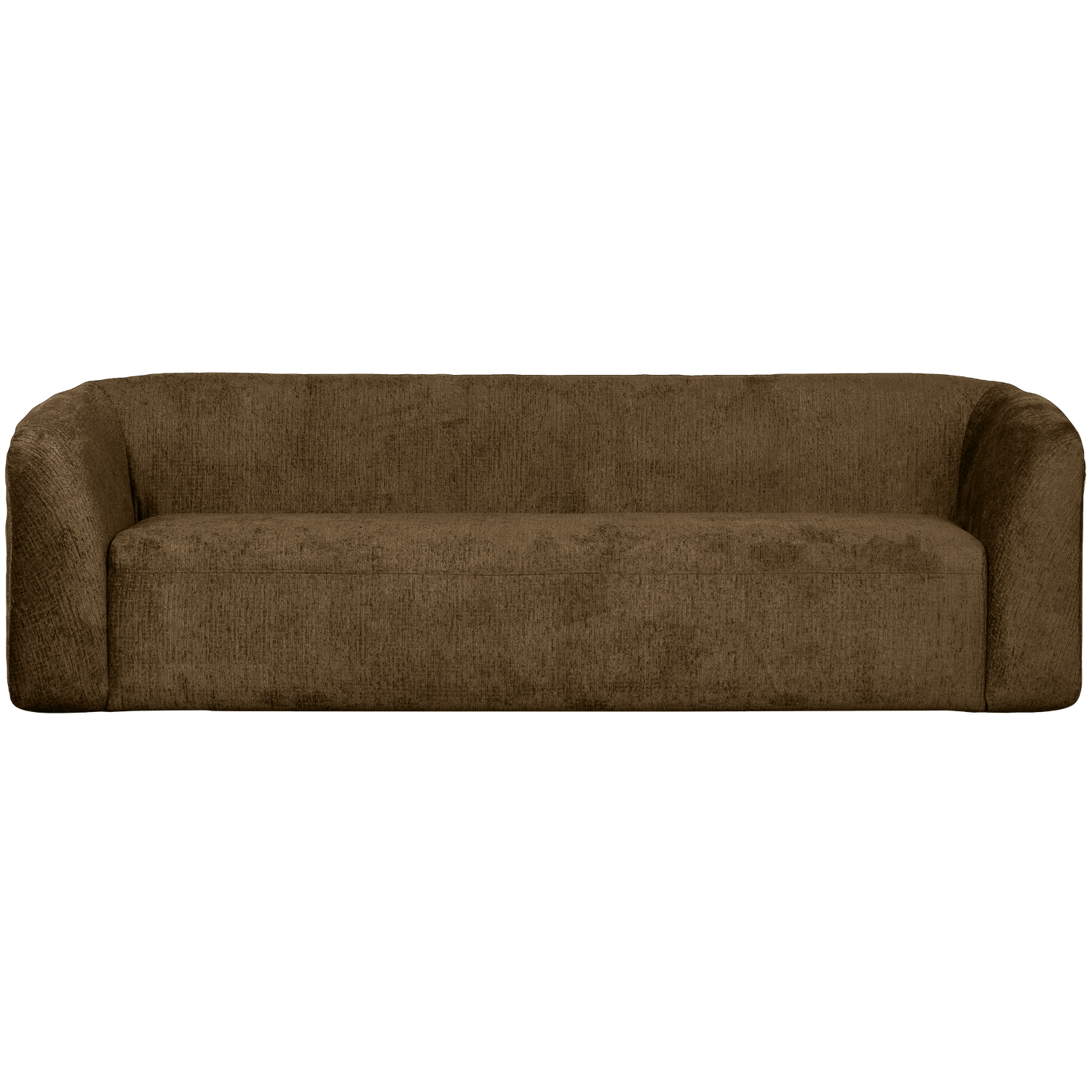 WOOOD canapea 3 locuri SLOPING | 100% Pes | Brass | 77x240x87 cm