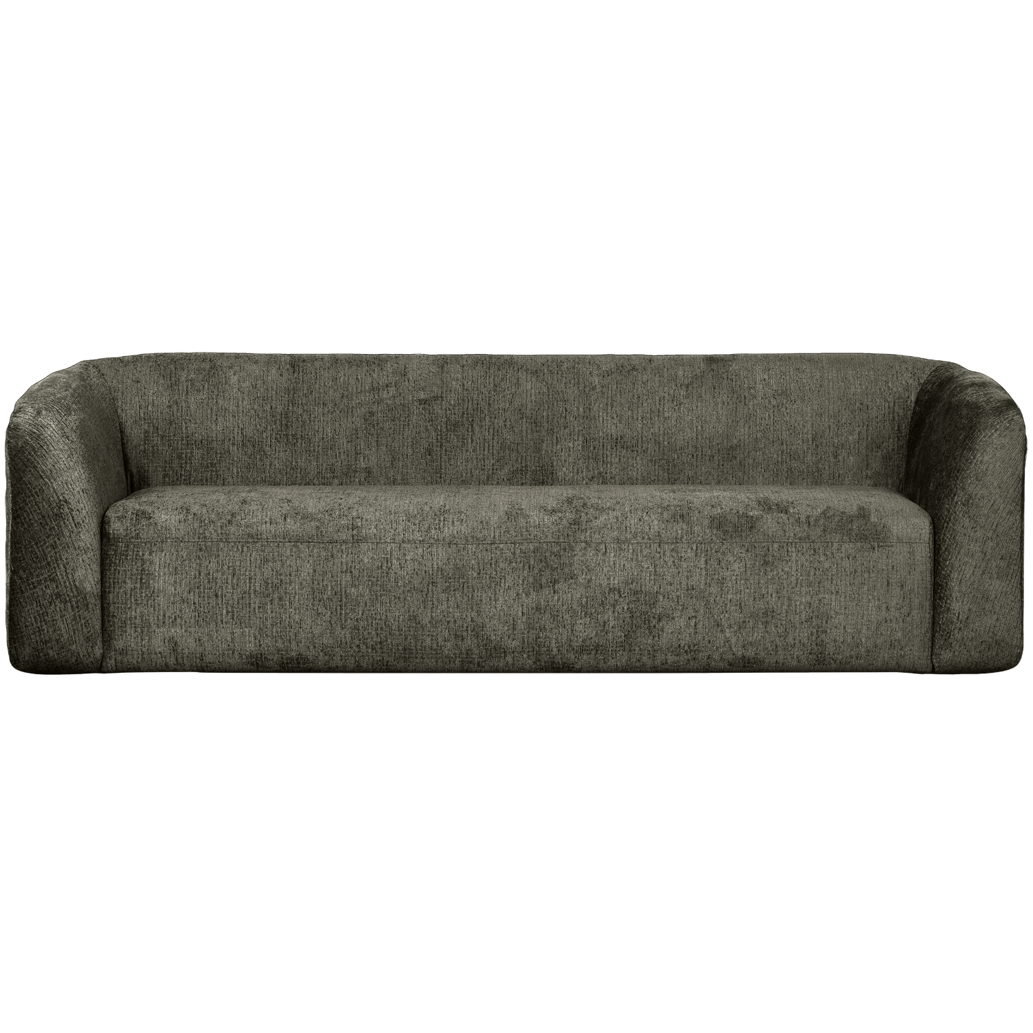 WOOOD canapea 3 locuri SLOPING | 100% Pes | Frost | 77x240x87 cm