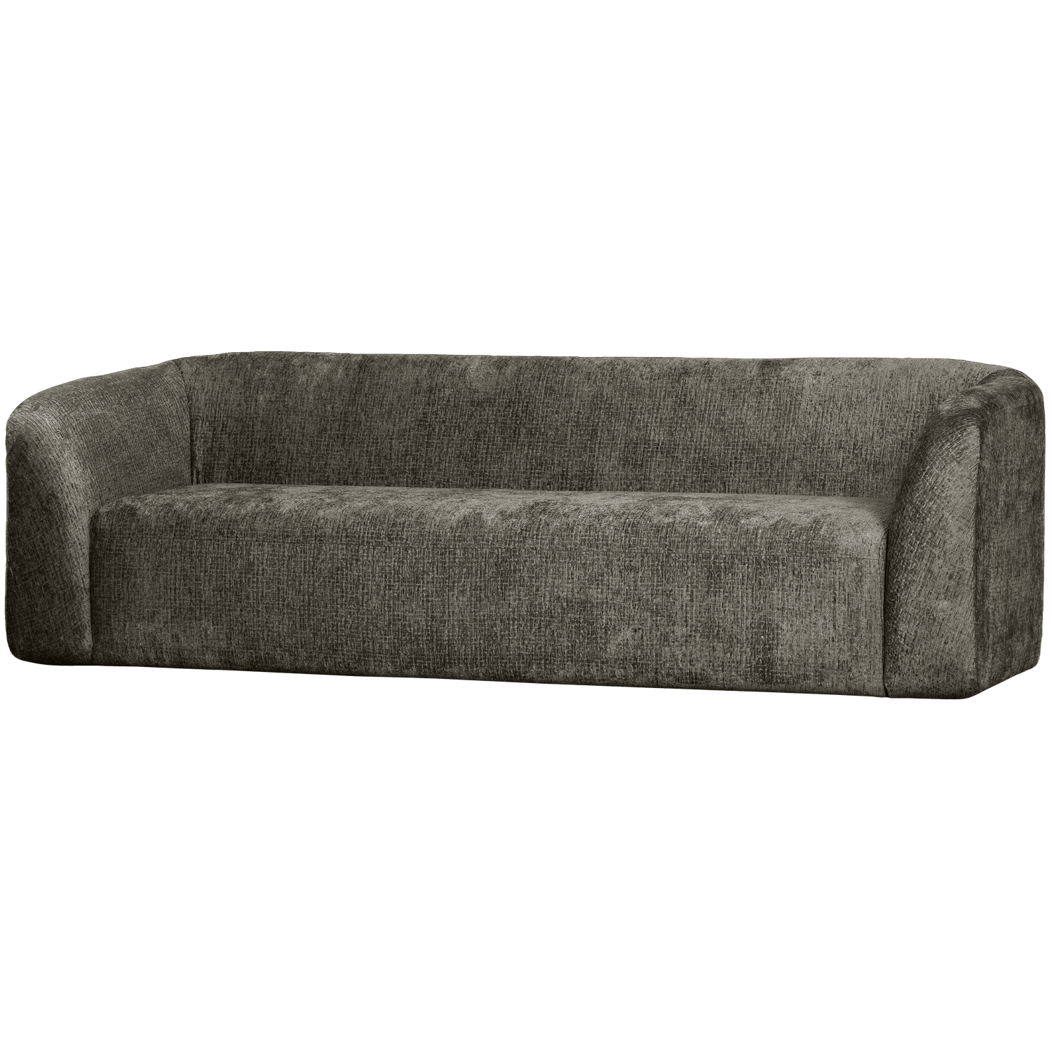 WOOOD canapea 3 locuri SLOPING | 100% Pes | Frost | 77x240x87 cm