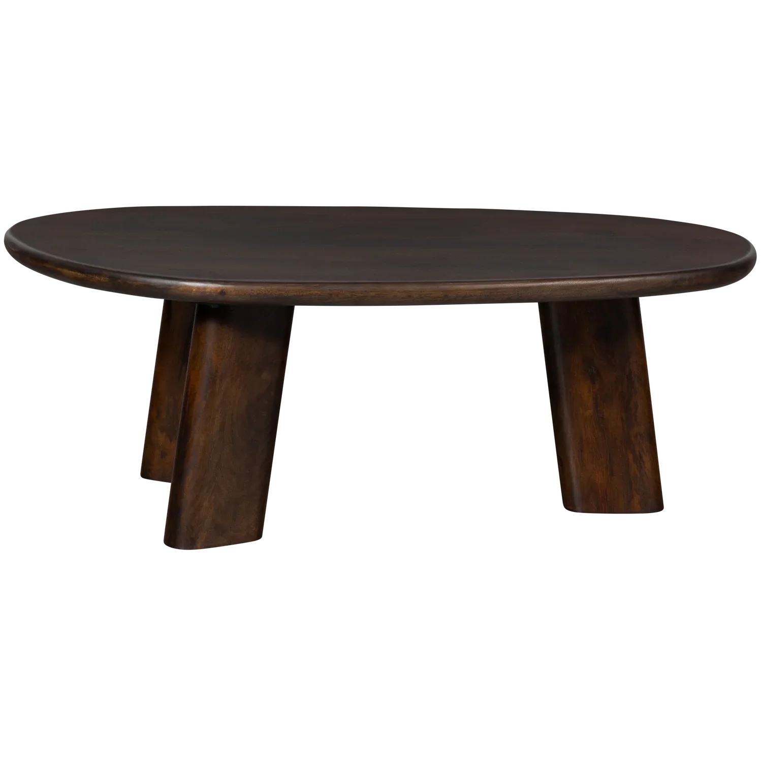 ROUNDLY COFFEE TABLE MANGO WOOD WALNUT