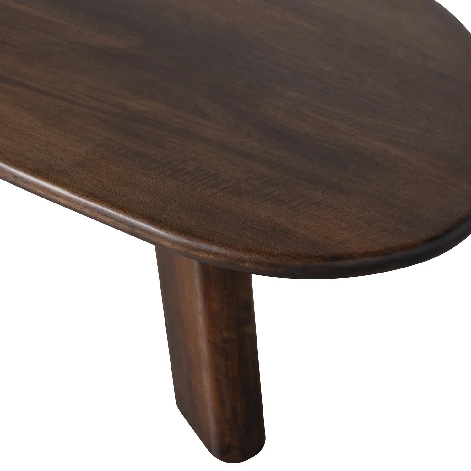 ROUNDLY COFFEE TABLE MANGO WOOD WALNUT