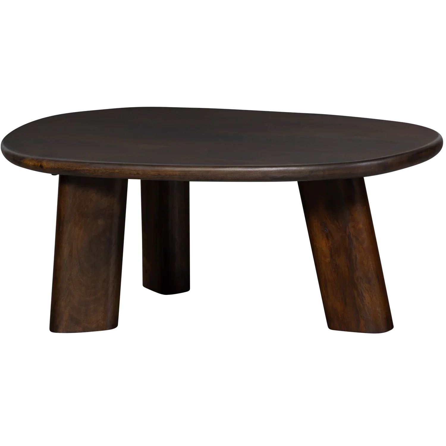 ROUNDLY COFFEE TABLE MANGO WOOD WALNUT