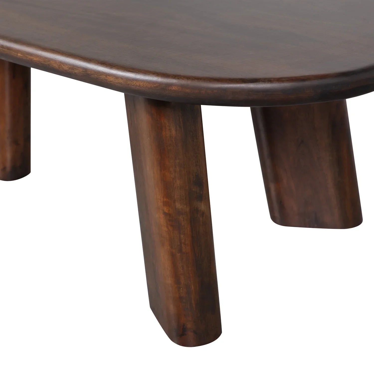 ROUNDLY COFFEE TABLE MANGO WOOD WALNUT