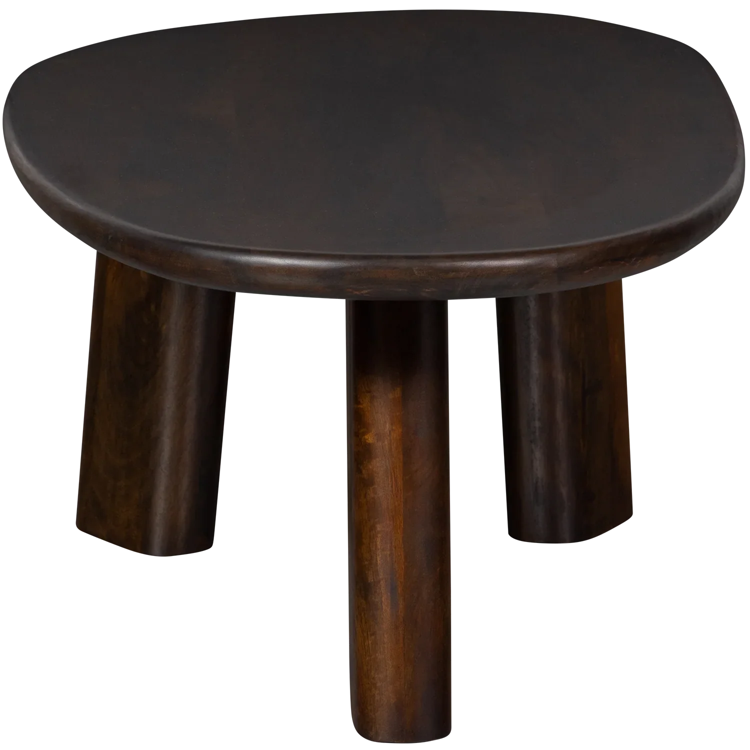 ROUNDLY COFFEE TABLE MANGO WOOD WALNUT