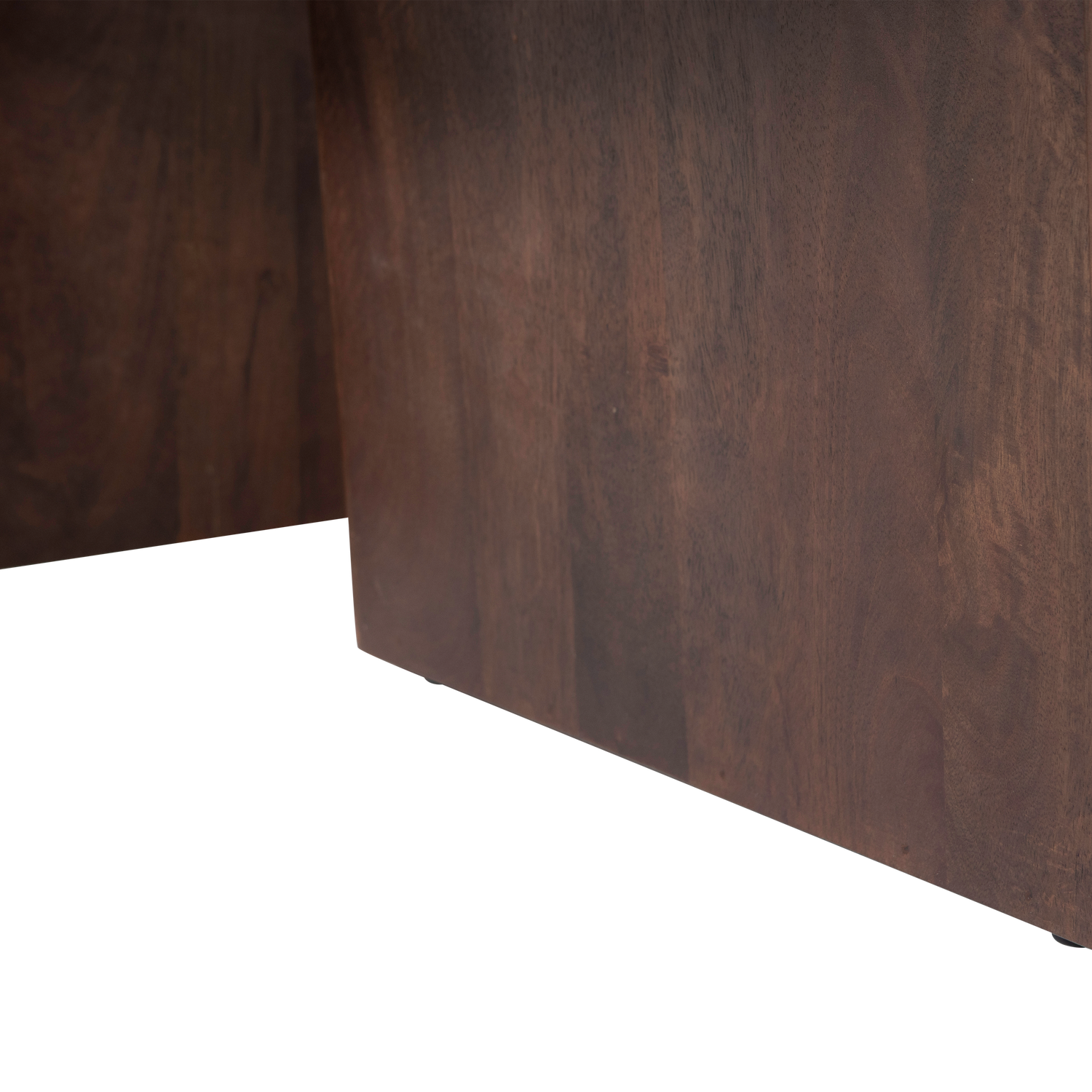 SEAM COFFEE TABLE MANGO WOOD DARK BROWN