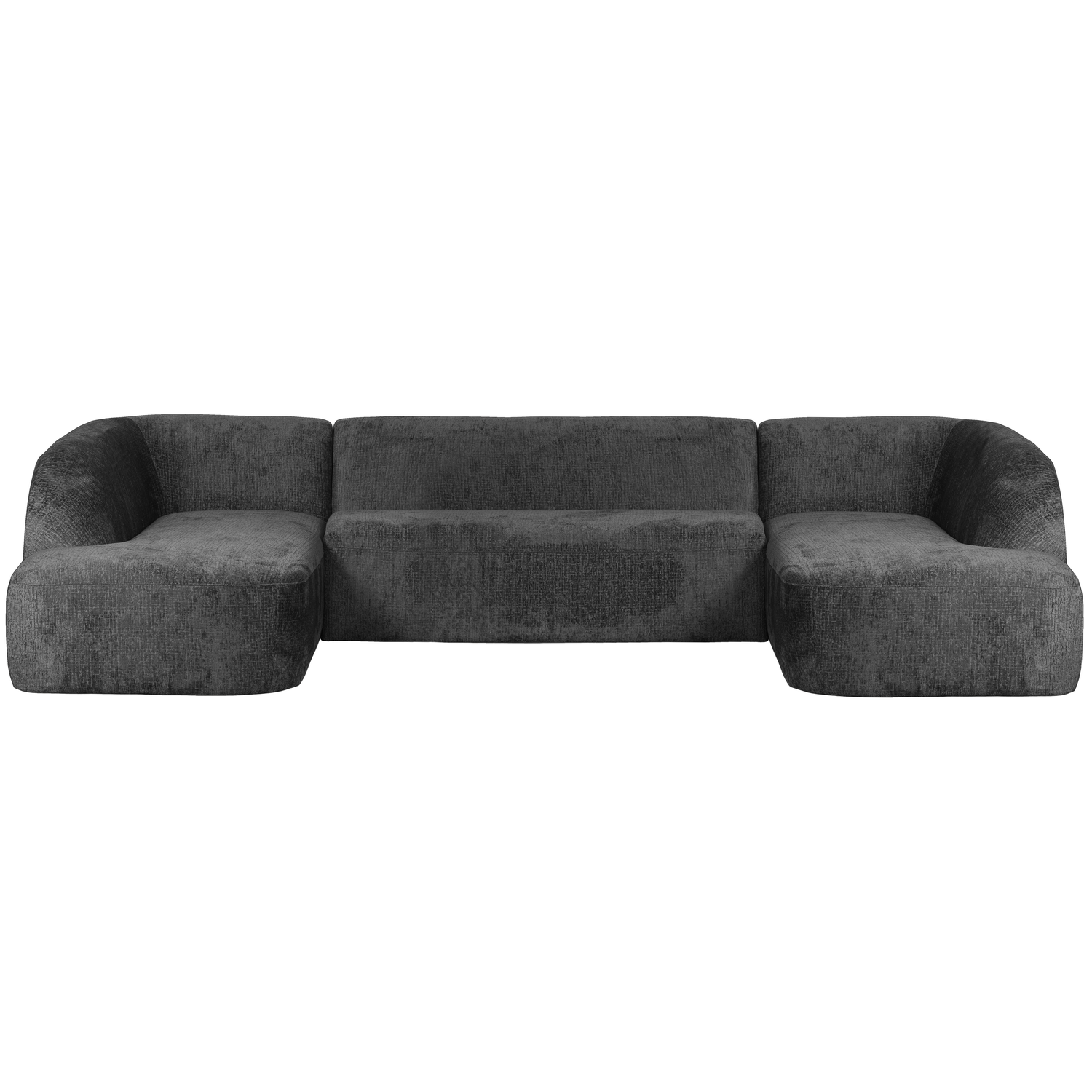 WOOOD canapea colt SLOPING U-SHAPE | poliester | Mountain | 77x339x225 cm