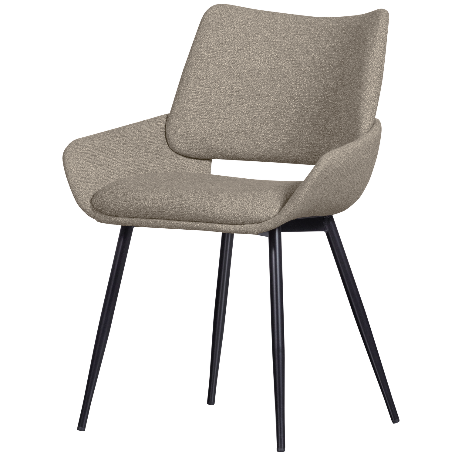 WOOOD scaun dining PARADE | 100% Pes | Nisipiu | 83x58x55 cm