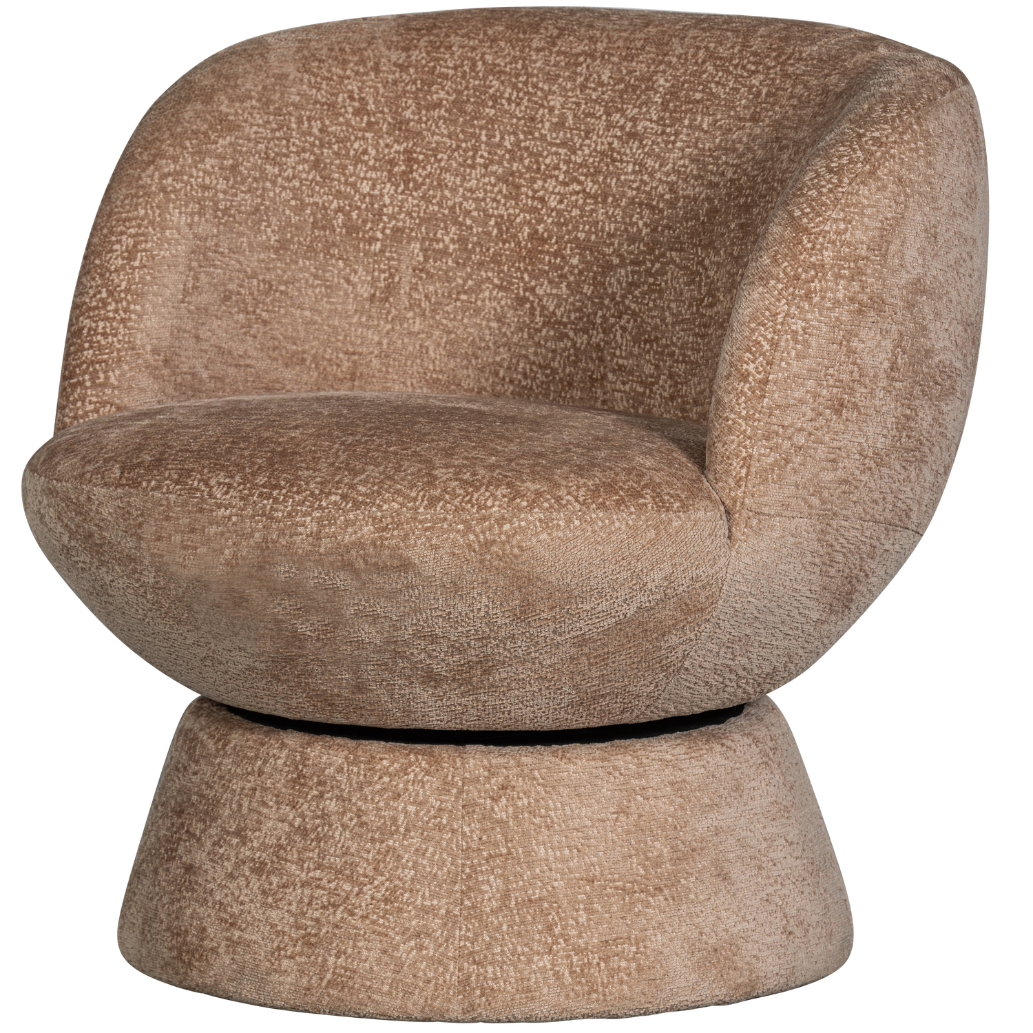 WOOOD fotoliu SHUFFLE SWIVEL ARMCHAIR | 100% Pes | Natural | 72x73x71 cm