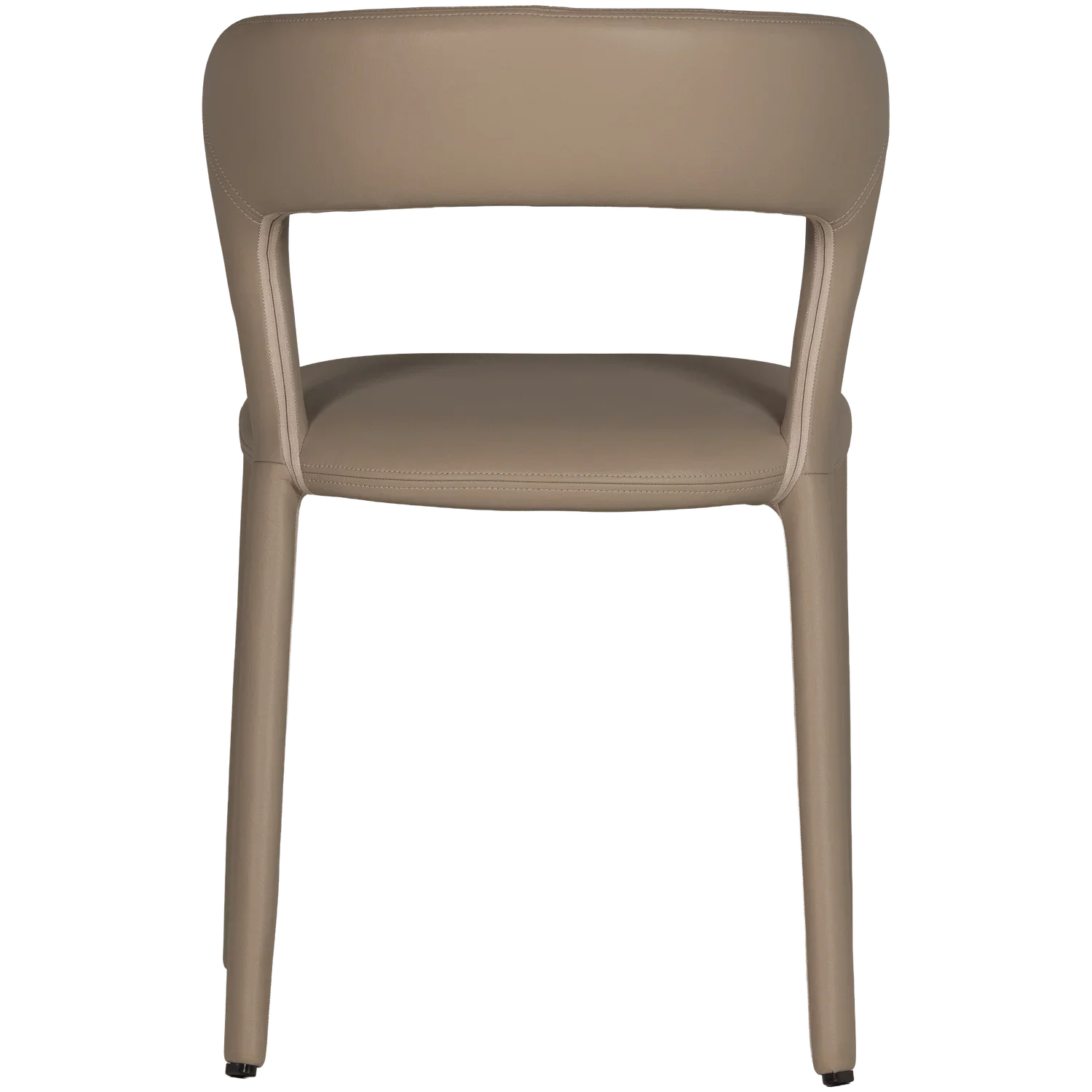 NOBLE DINING CHAIR LEATHERLOOK SAND