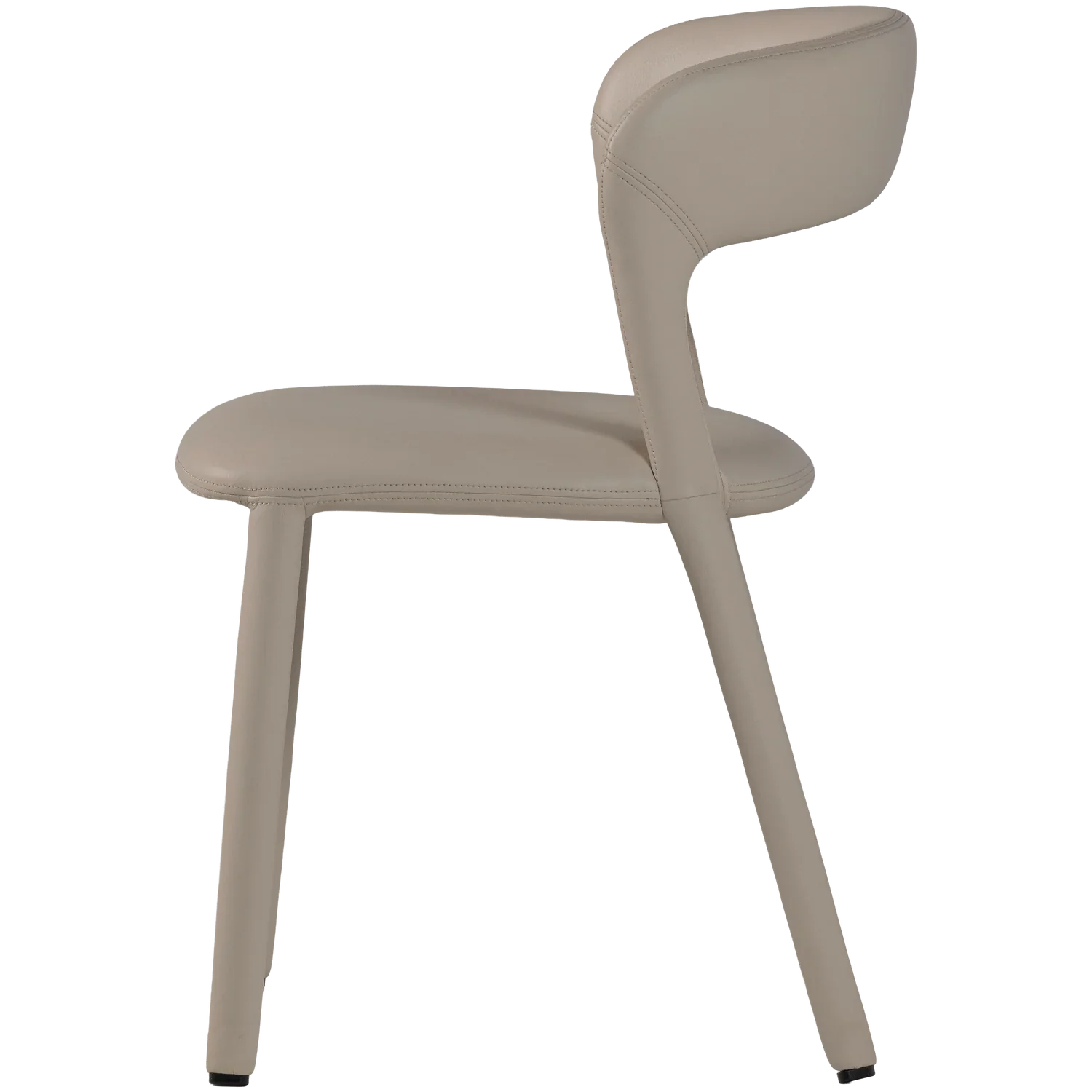 NOBLE DINING CHAIR LEATHERLOOK BEIGE