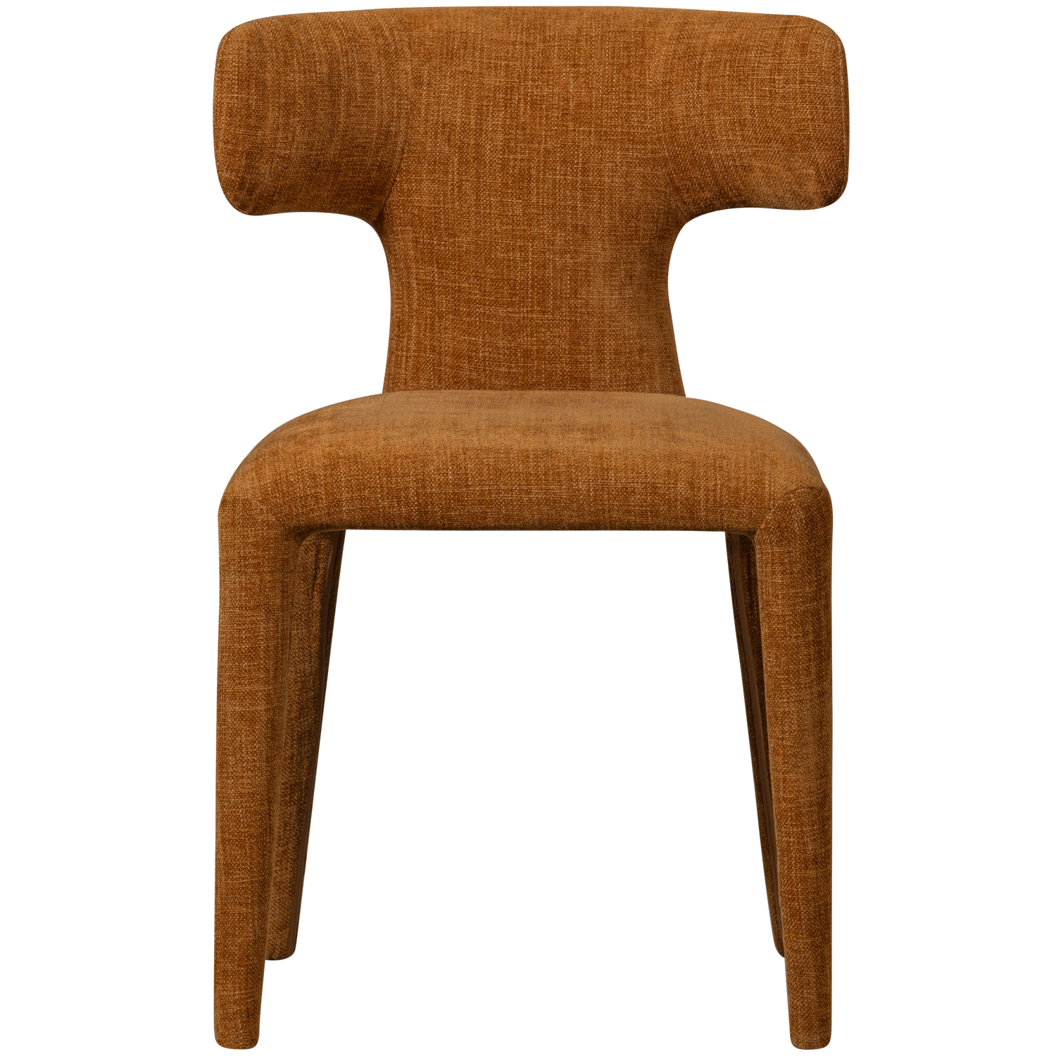 WOOOD scaun dining PERMIT | 100% Pes | Cinnamon | 78x52x53 cm