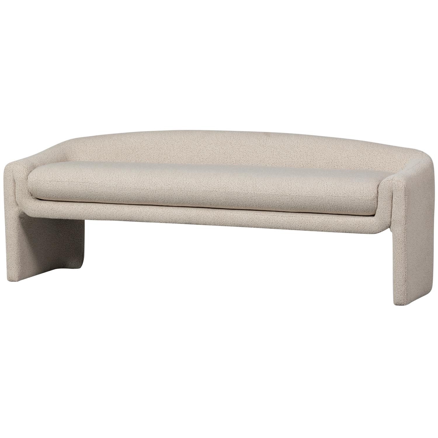 WOOOD banca ZONE | 100% Pes | Bej | 60x160x52 cm