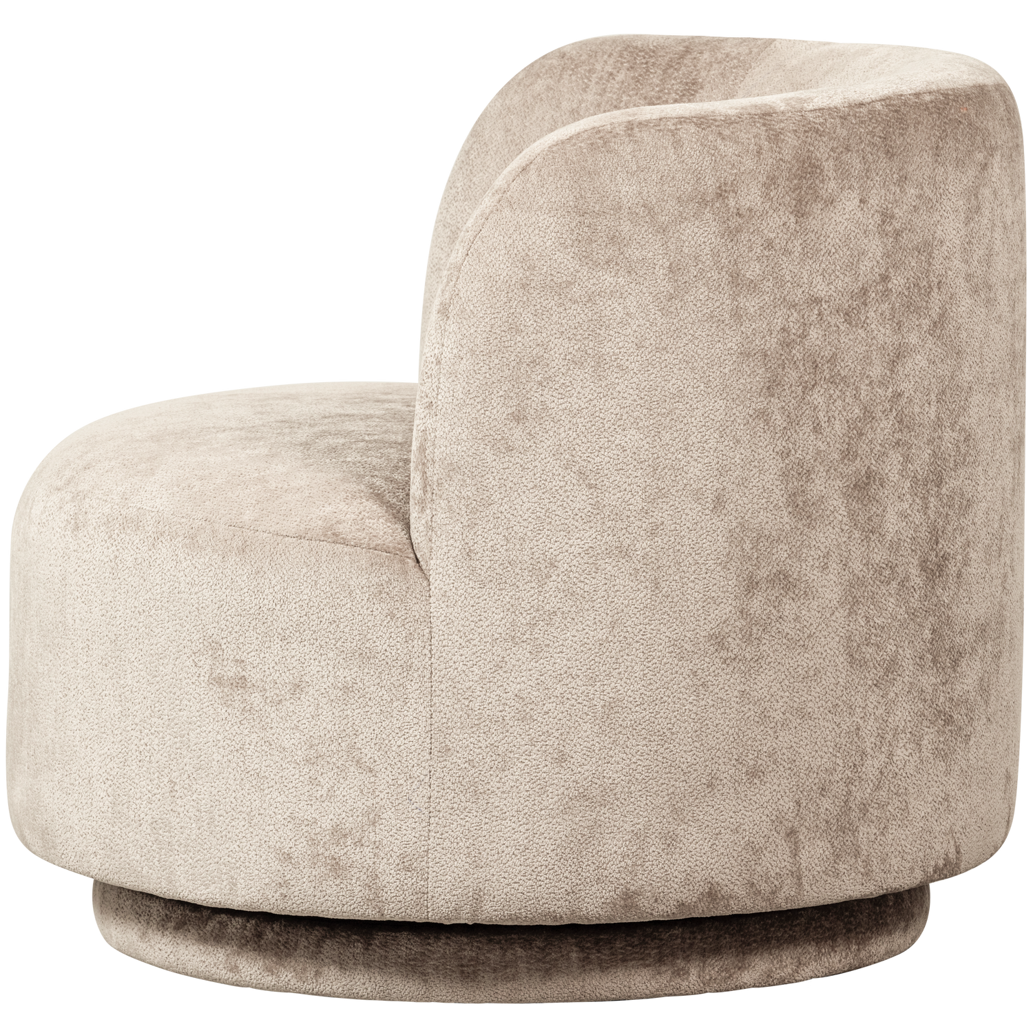 WOOOD fotoliu POPULAR ROTATION ARMCHAIR | 100% Pes | Natural | 72x81x80 cm
