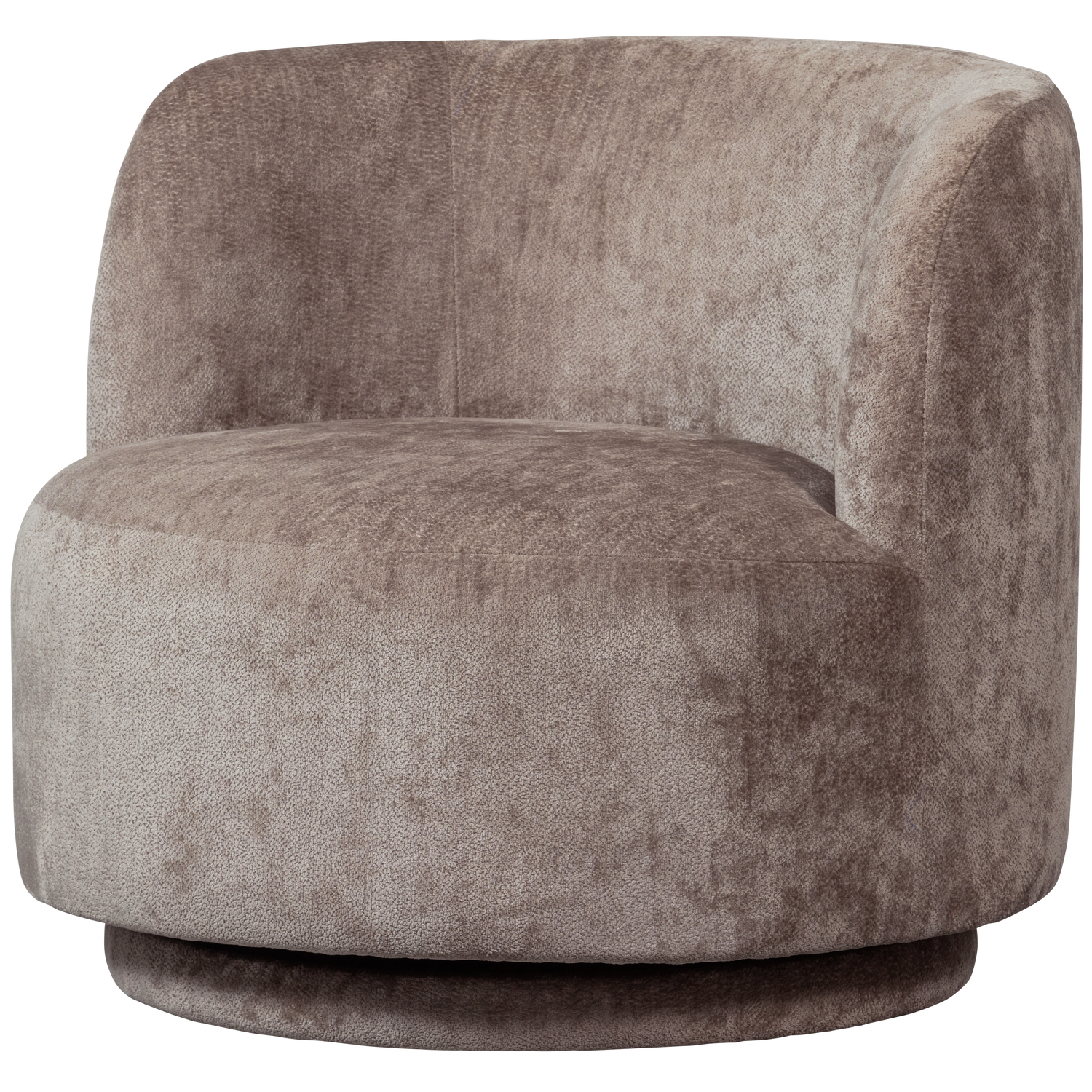 WOOOD fotoliu POPULAR ROTATION ARMCHAIR | 100% Pes | Taupe | 72x81x80 cm