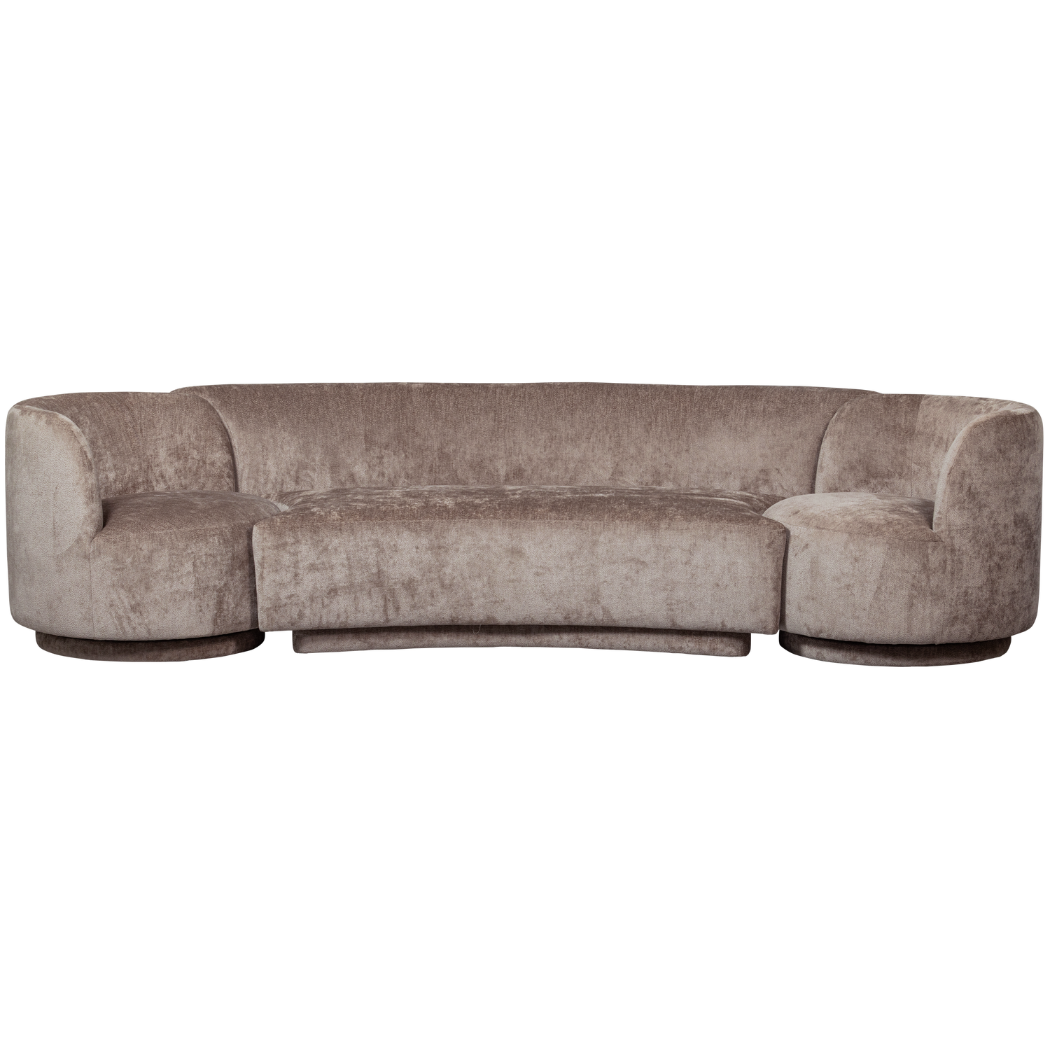 WOOOD canapea modulara COMBI-POPULAR: | 100% Pes | Taupe | 72x290x97 cm