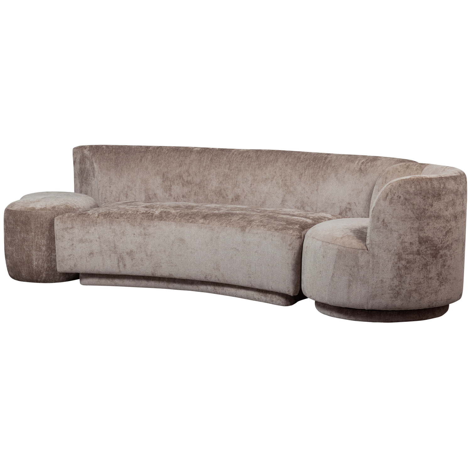 WOOOD canapea modulara COMBI-POPULAR: | 100% Pes | Taupe | 72x270x97 cm