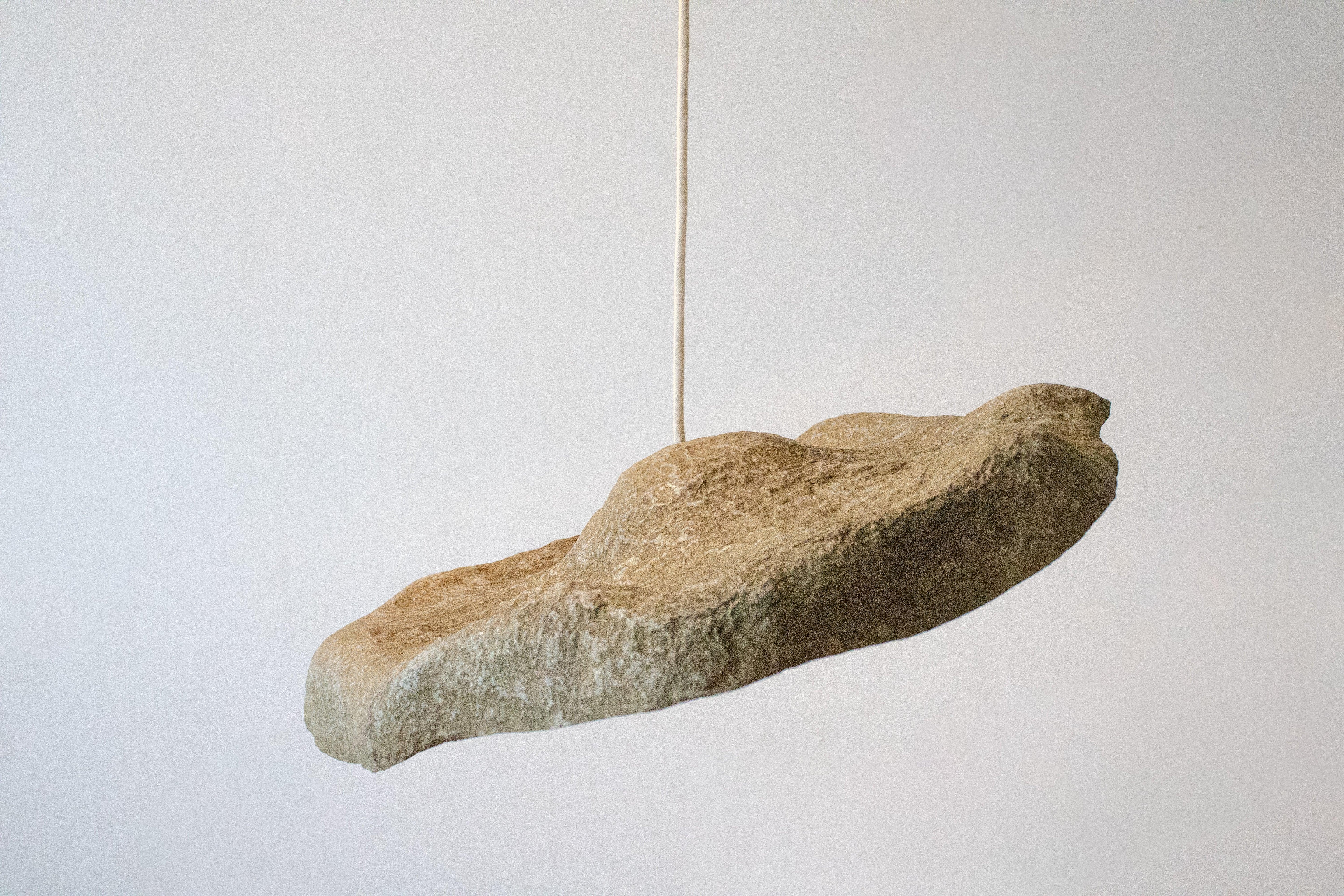 Aeria- Obiect artistic de tavan, iluminat din paper mache