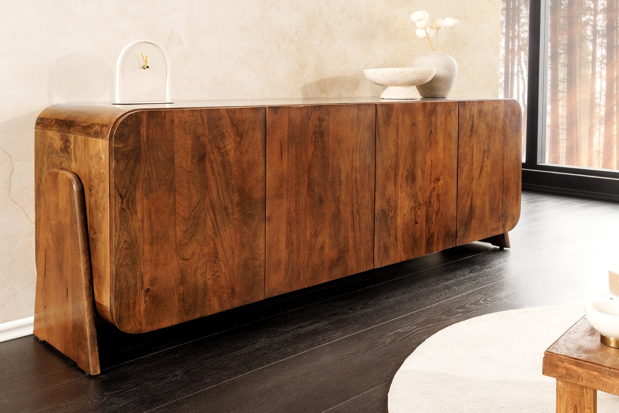 Invicta Comodă BRASIL - 175cm | Mango, Maro | 175x68x41 cm