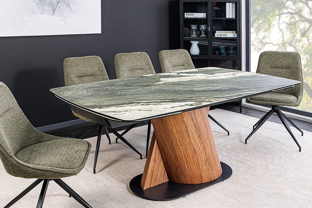 Invicta Masă dining ELEMENTS - 260cm | Marmură, Bej