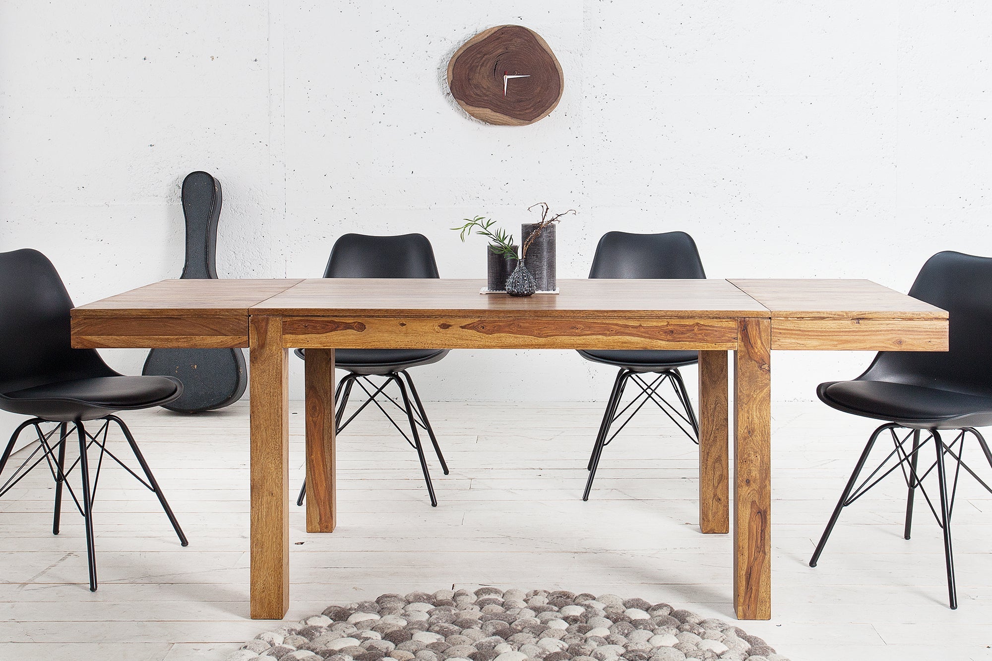 Invicta Masă dining LAGOS - 200cm | Sheesham | 120x75x80 cm