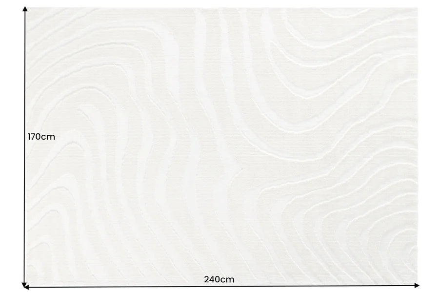 Covoare Invicta Interior WAVE 170x240 cm, Textură Moale, Bej Crem