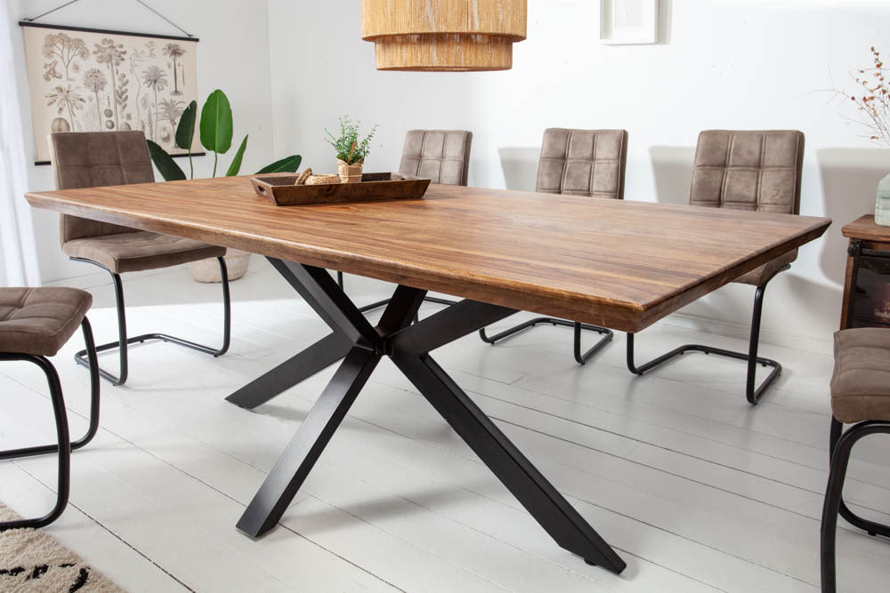 Invicta Masă dining GALAXIE II - 180cm | Sheesham | 180x78x90 cm