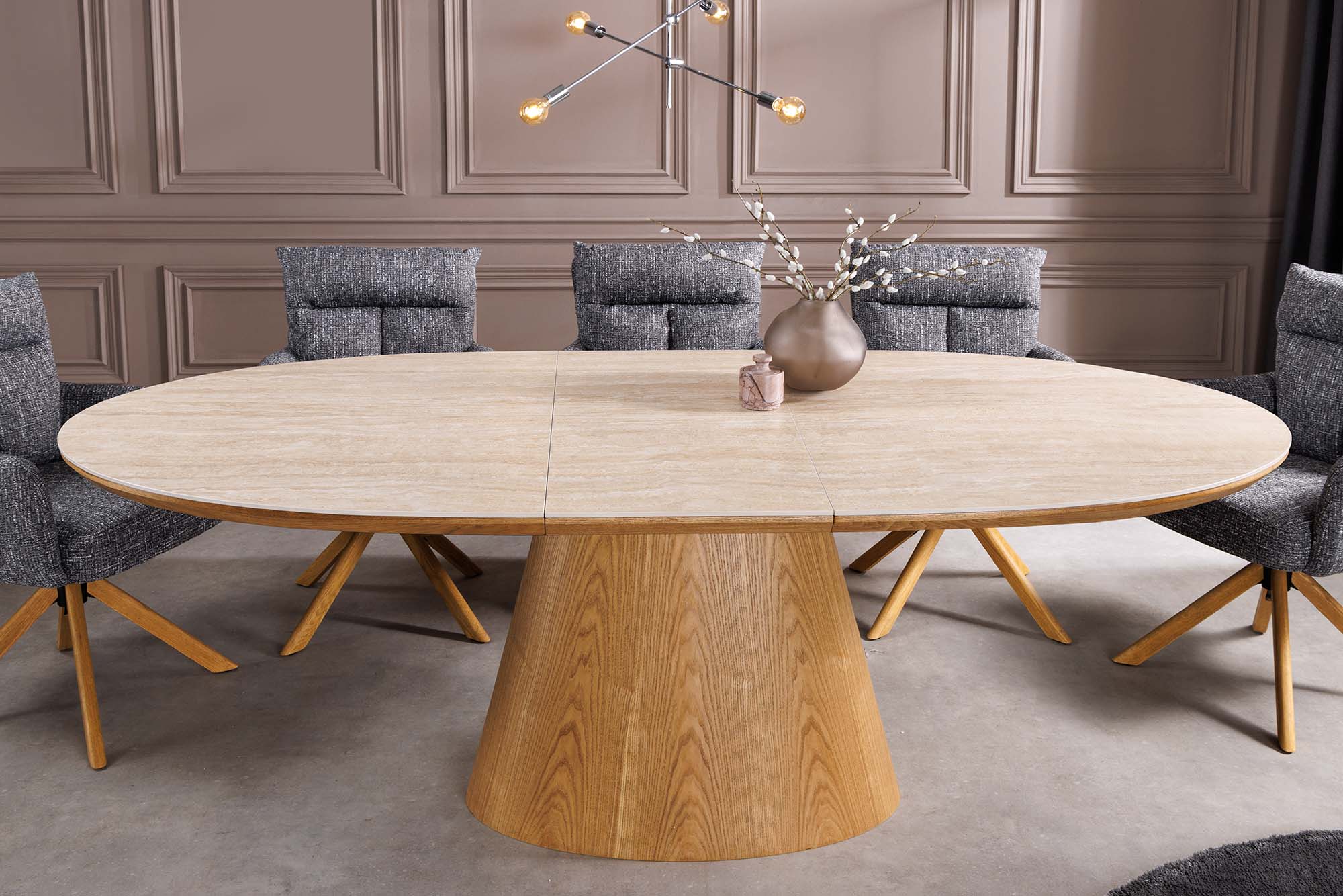 Invicta Masă dining UNIQUE - 200cm | Stejar