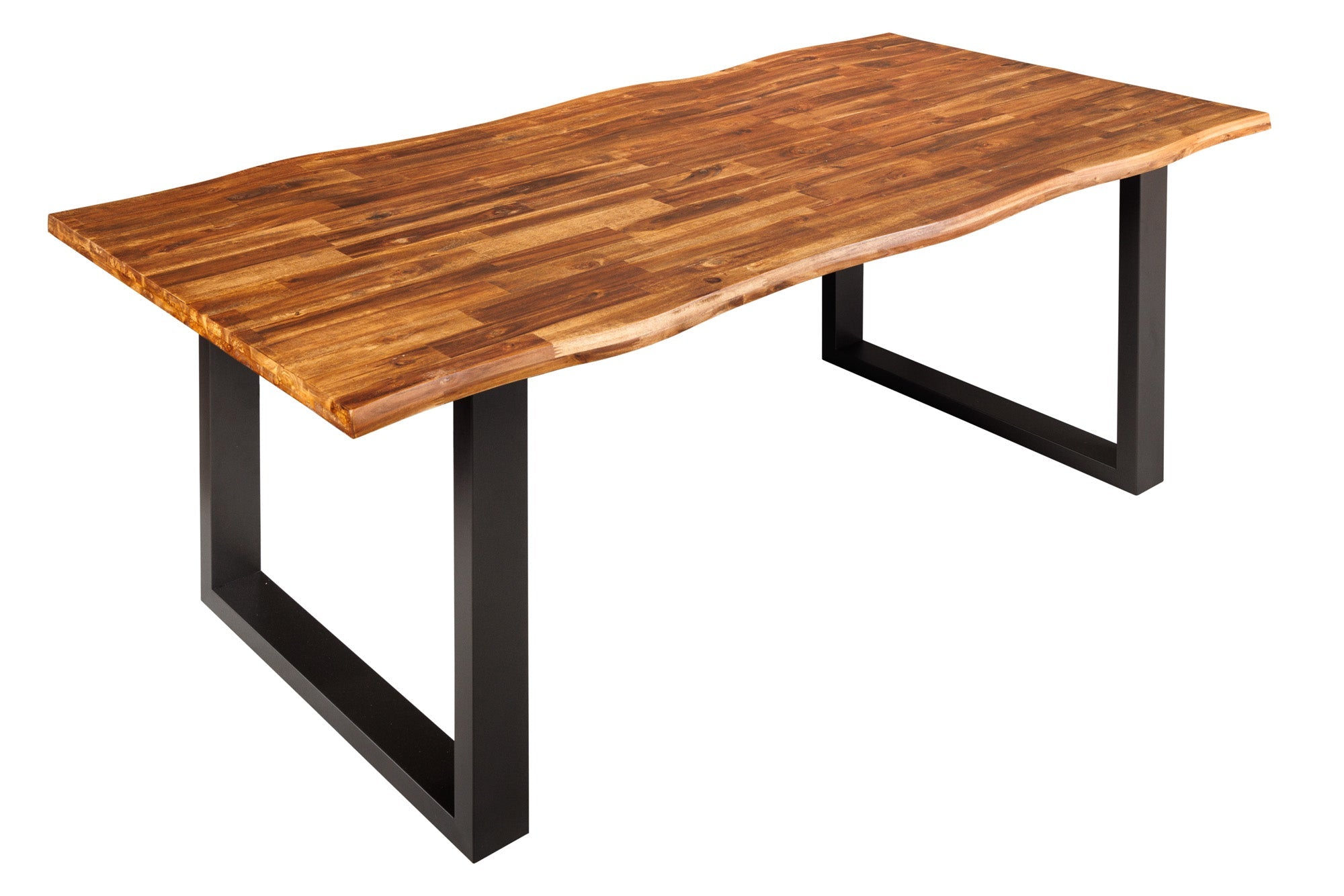 Invicta Masă dining GENESIS - 160cm | Acacia, Maro | 160x76x90 cm