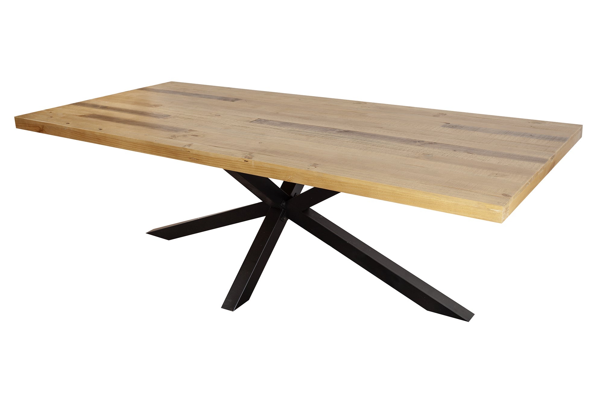 Invicta Masă dining GALAXIE - 200cm | Pin, Maro | 200x76x100 cm