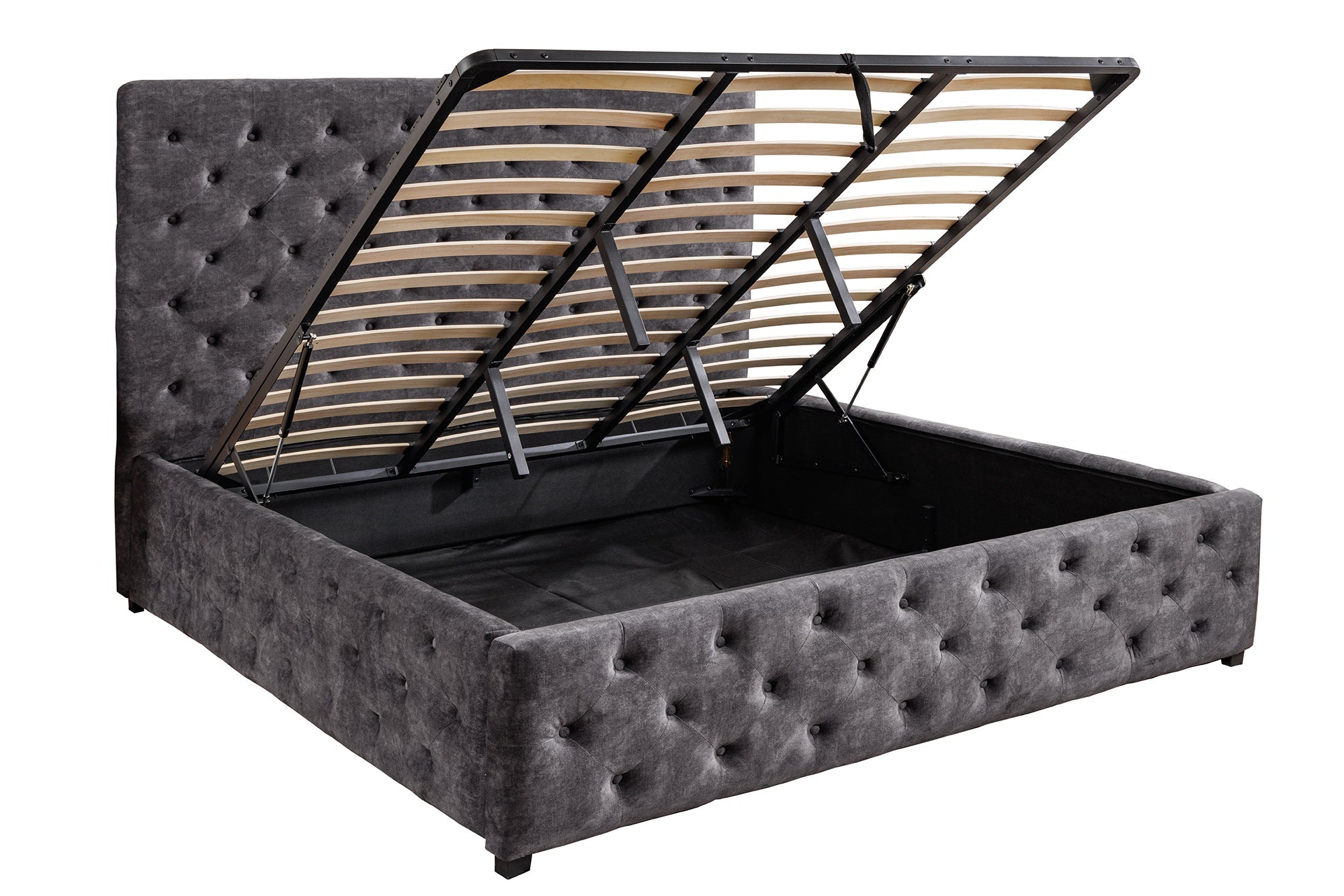 Invicta Pat PARIS - 200cm | Catifea, Gri | 200x145x220 cm