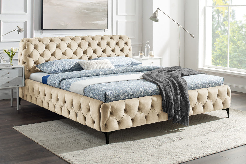Invicta Pat MODERN BAROCK - 200cm | Catifea | 197x100x235 cm