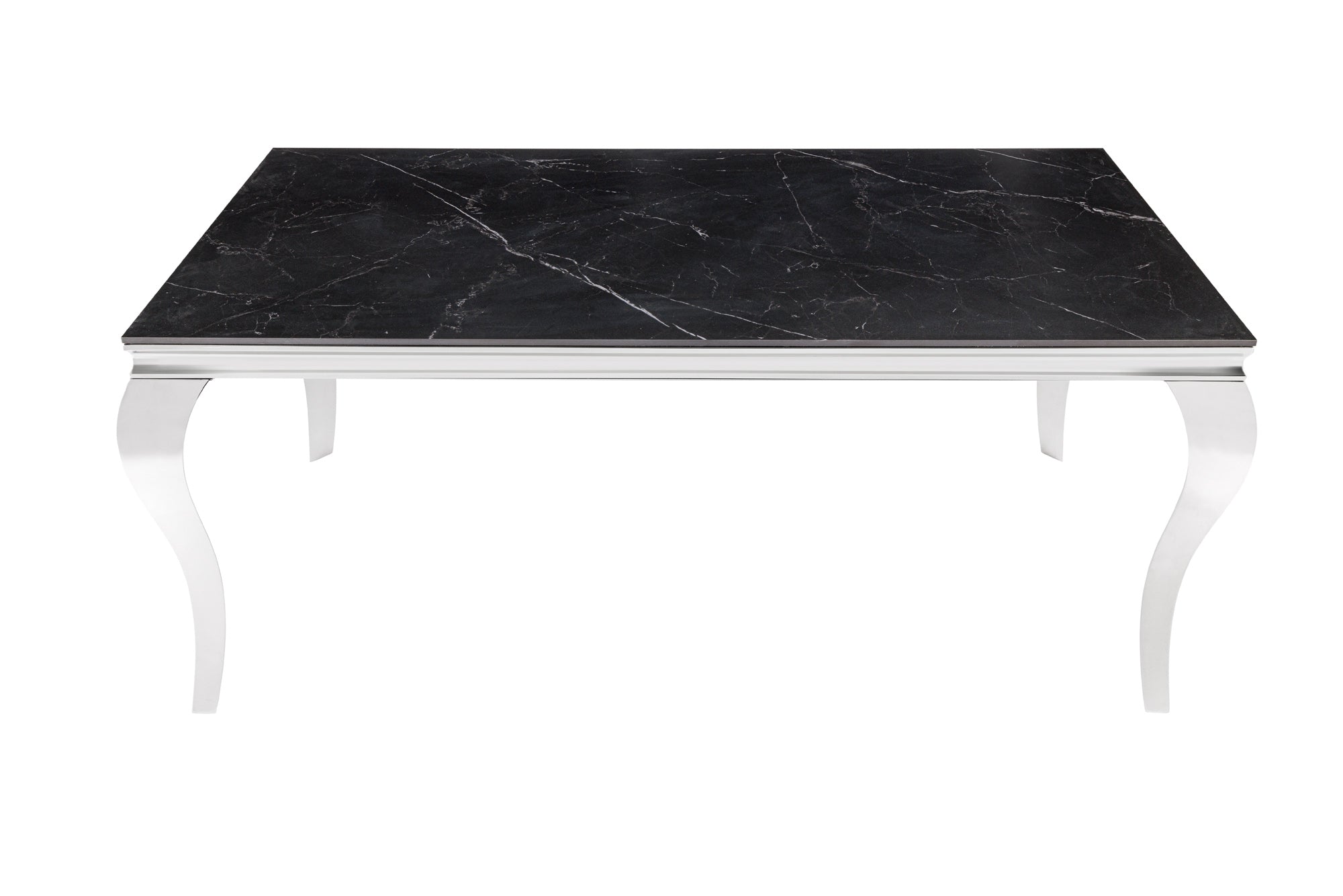 Invicta Masă dining MODERN BAROCK - 180cm | Roșu | 180x75x90 cm