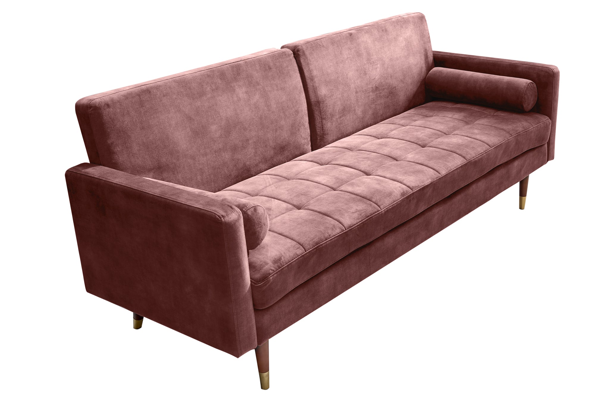 Invicta Canapea extensibilă COUTURE - 200cm | Roz | 196x80x74 cm