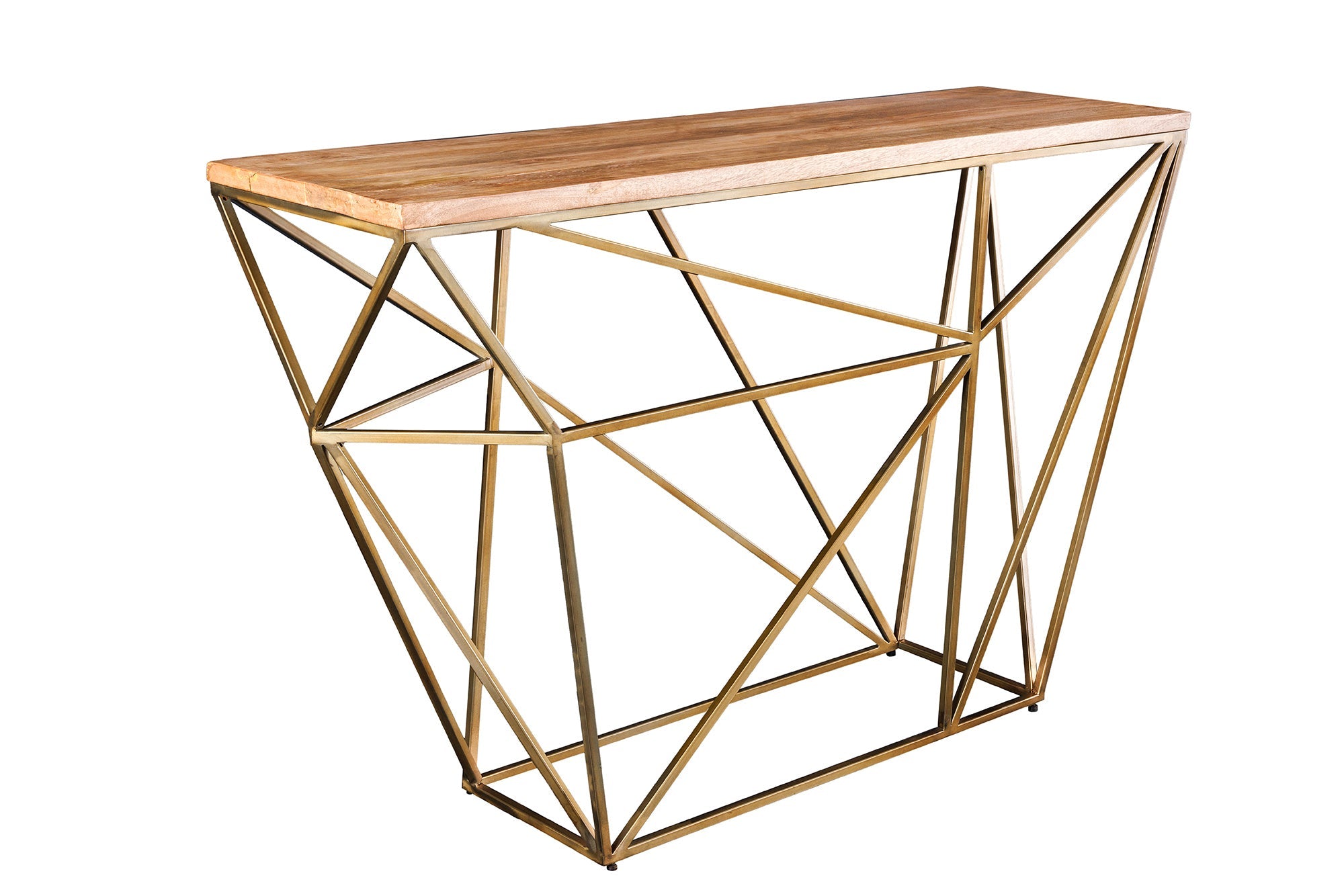 Invicta Consolă DIAMOND - 120cm | Mango | 119x78x39 cm