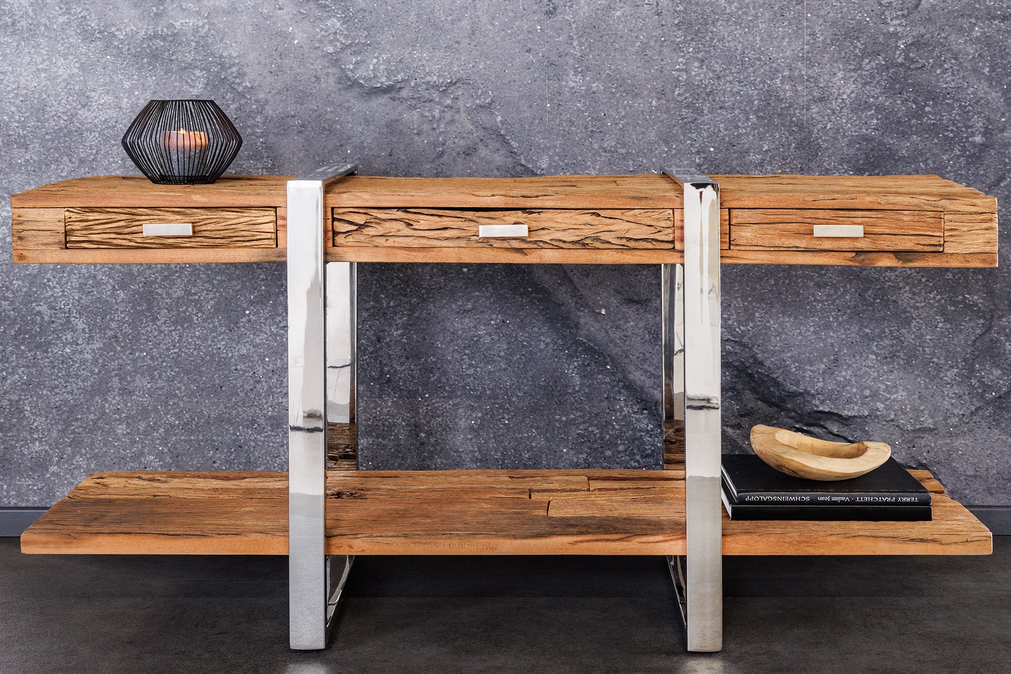 Invicta Consolă BARRACUDA - 140cm | 140x81x41 cm