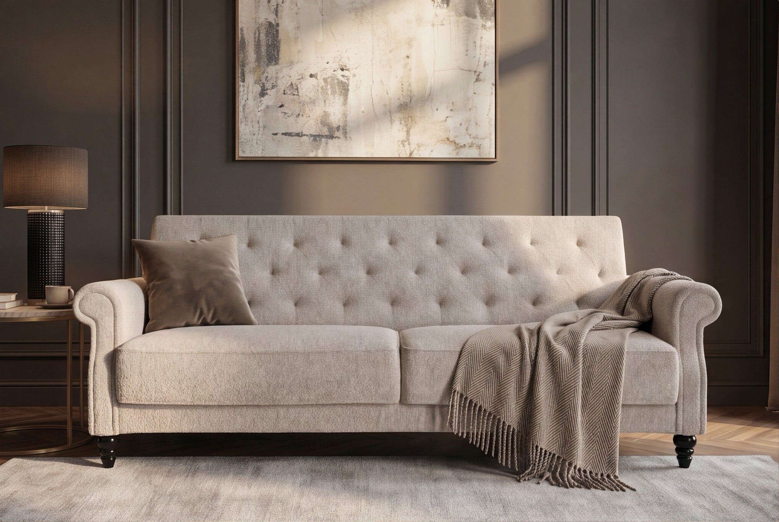 Invicta Canapea extensibilă MAISON BELLE AFFAIRE - 220cm | 220x85x120 cm