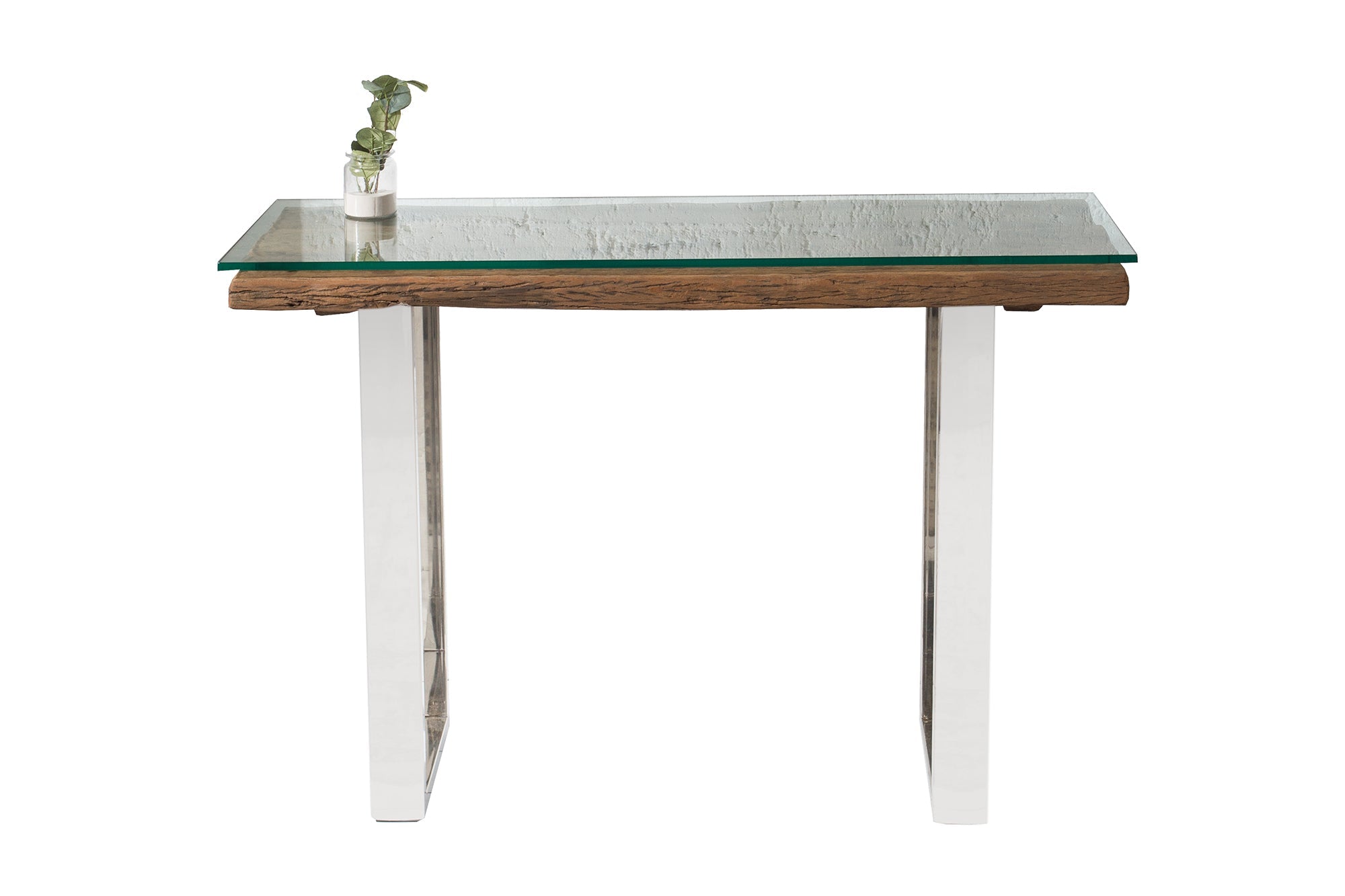 Invicta Consolă EUPHORIA BARRACUDA - 120cm | Sticlă | 120x80x40 cm