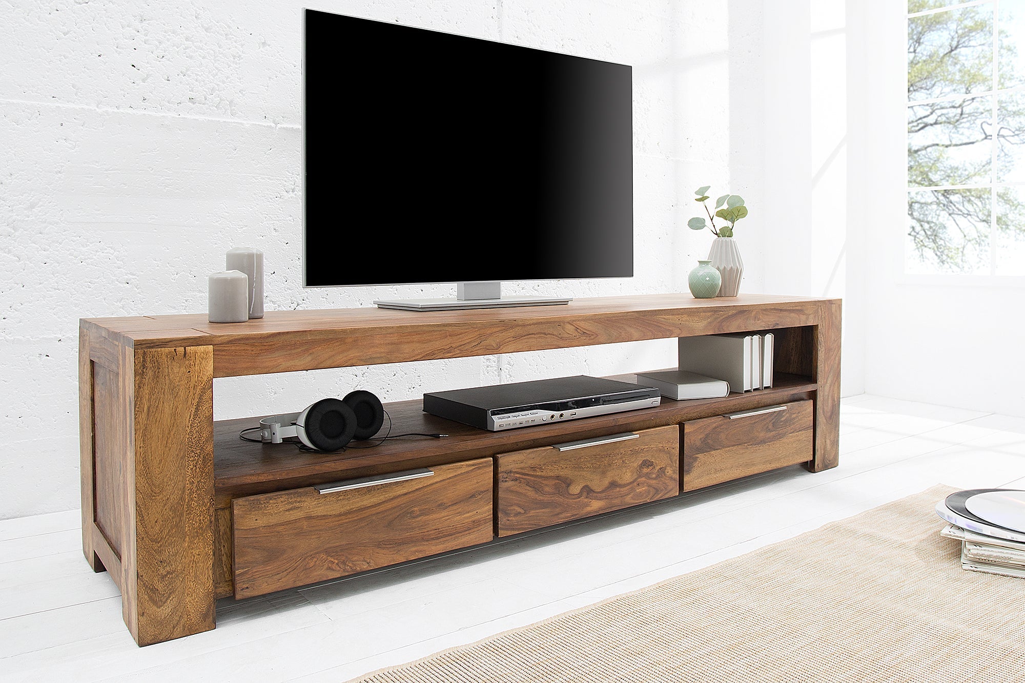 Invicta Comodă TV TV - 170cm | Sheesham | 170x45x45 cm