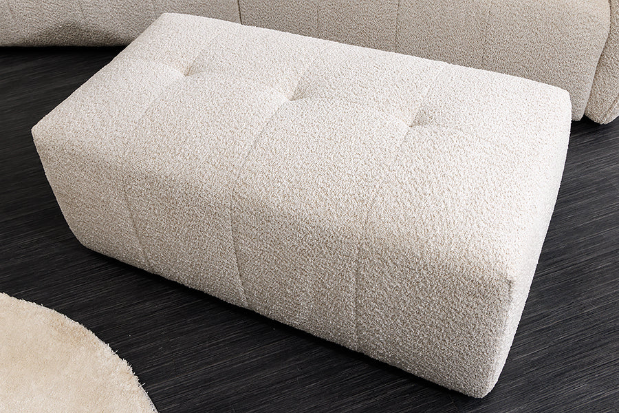 Pachet Complet Living Invicta Interior (6 Piese) – Canapea XL & Banchetă ROYAL, Comodă GATSBY, Măsuță CUBUS, Lampadar WARDROBE și Covor WAVE | Transport Inclus