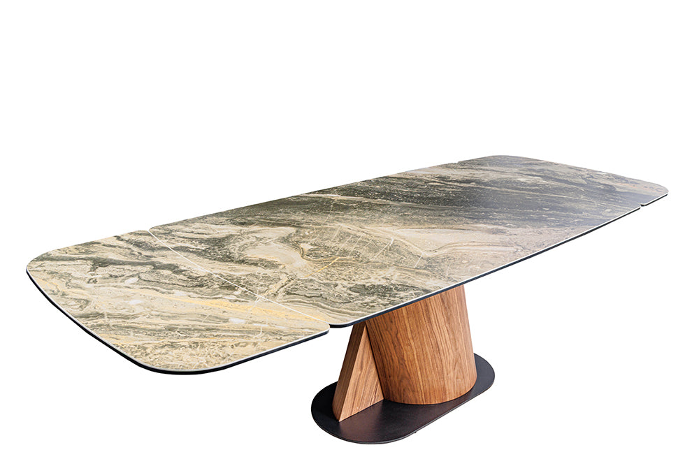 Invicta Masă dining ELEMENTS - 260cm | Marmură, Gri