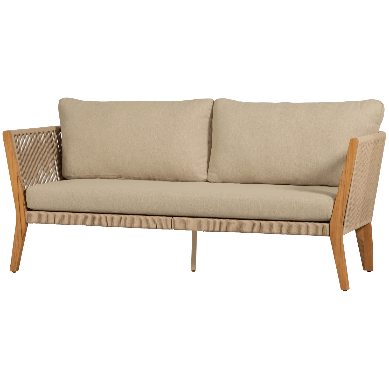 SAN REMO 3-SEATER GARDEN BENCH TEAK SAND