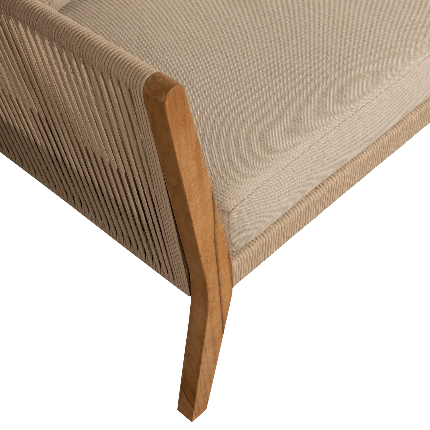 SAN REMO 3-SEATER GARDEN BENCH TEAK SAND