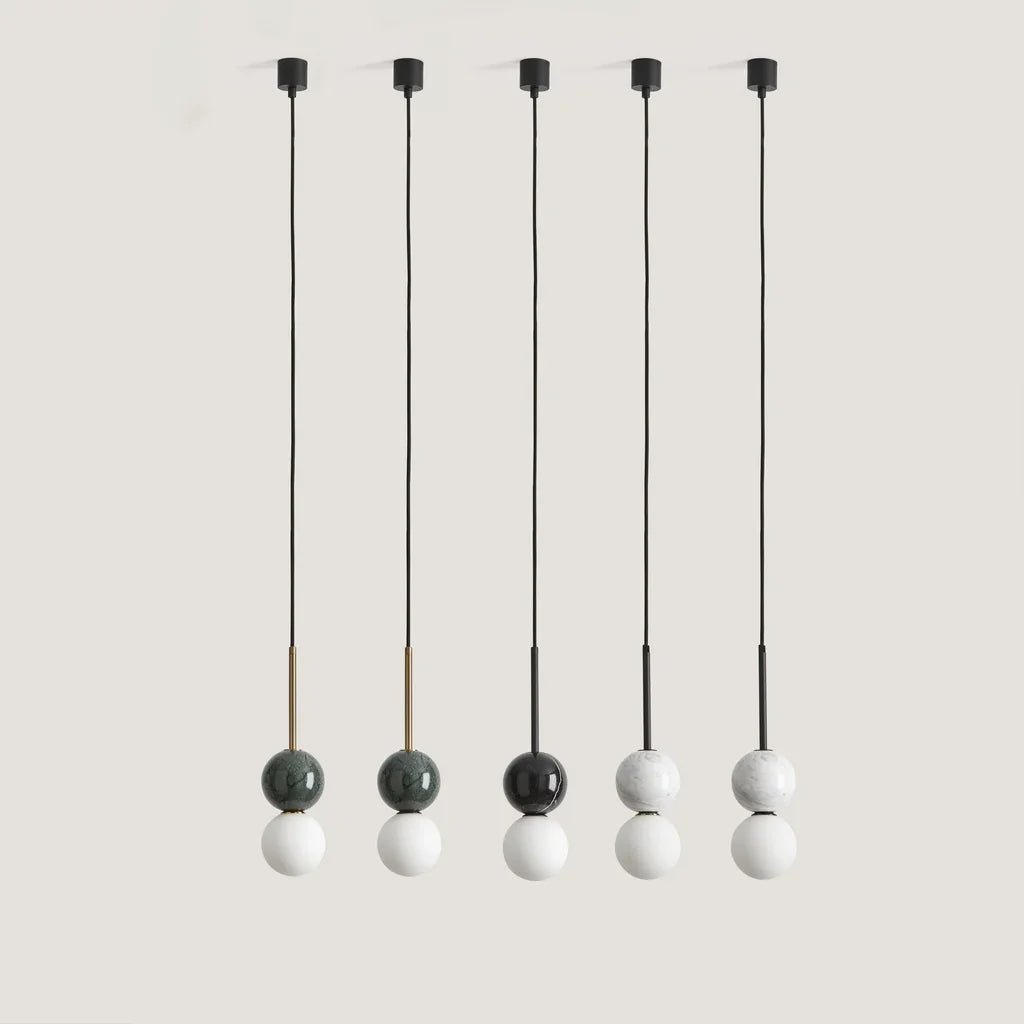 Aromas del Campo lustră Dalt oțel Negru Ø10x336 cm, 5W, LED 2