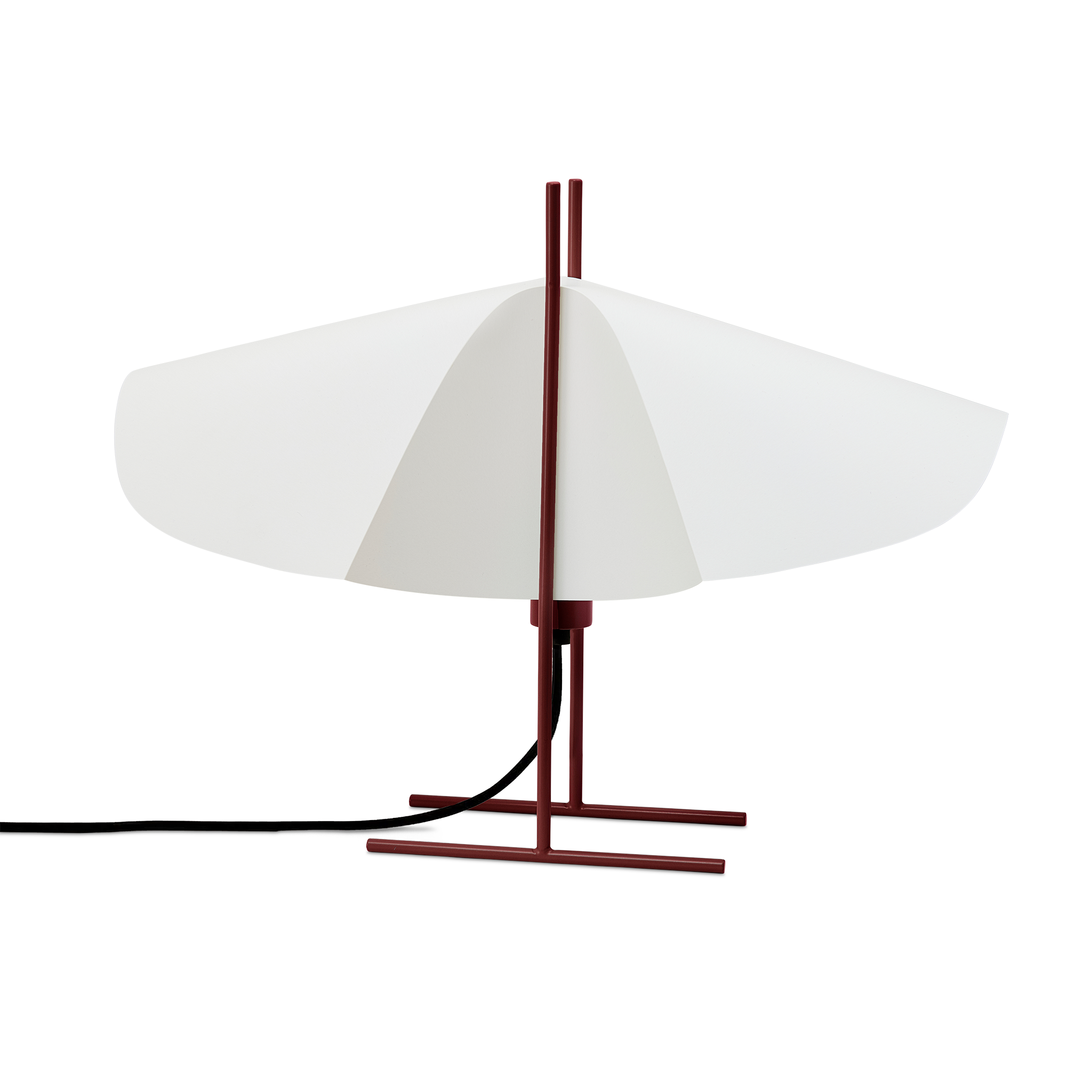 Motarasu lampă masă CHO oțel, PVC Teracotă l23, A46, H35 cm 1