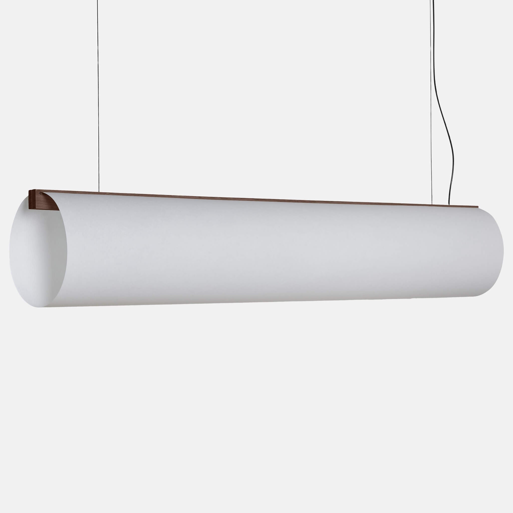 Motarasu lustră ENSO 120 hârtie washi japoneză, sârmă oțel Negru L123, l20, H20, Ø20 cm 4